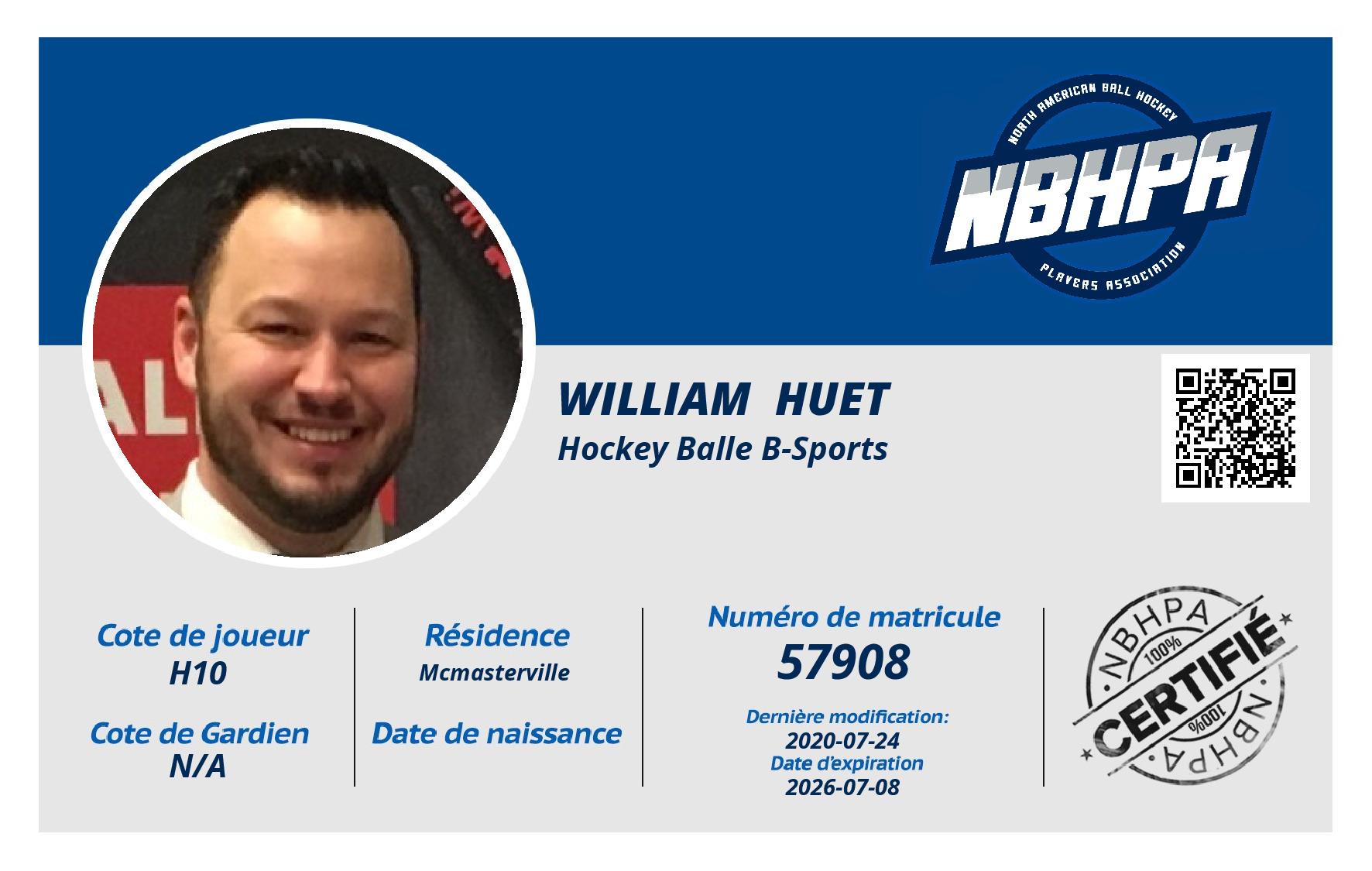 William  Huet