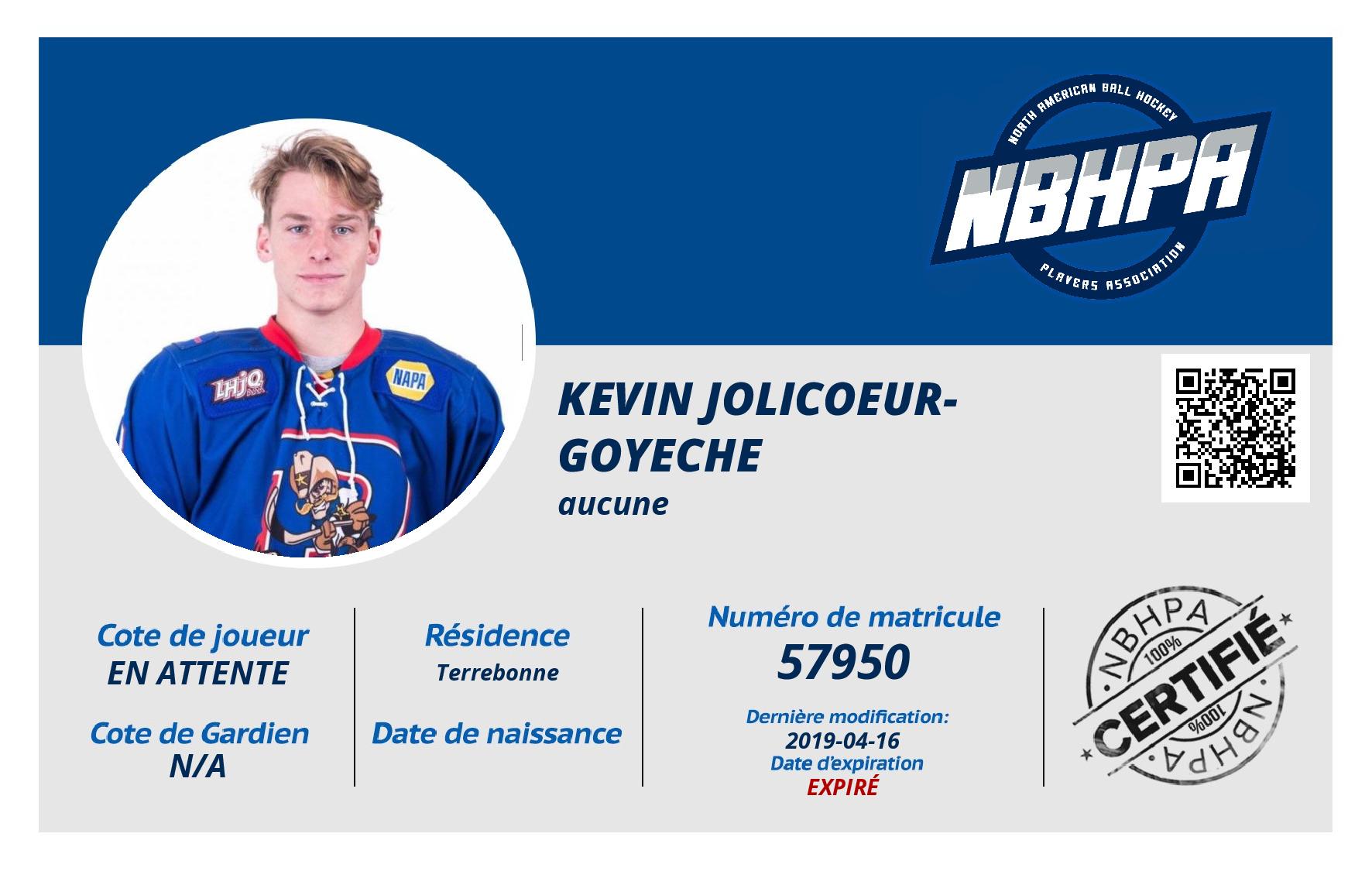 Kevin Jolicoeur-Goyeche
