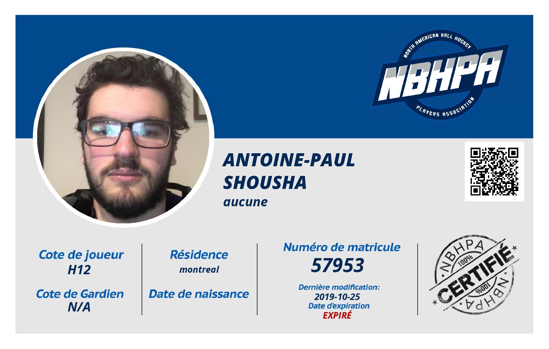 Antoine-Paul Shousha