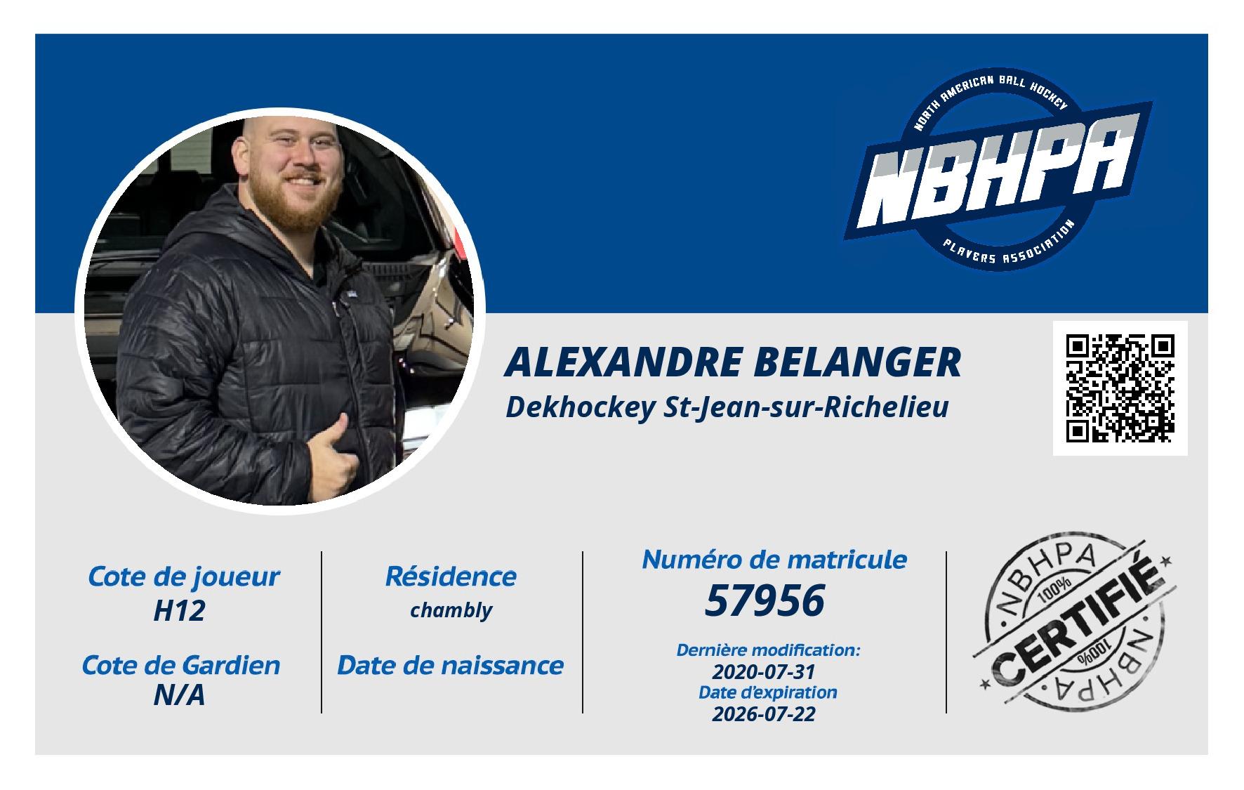 Alexandre Belanger