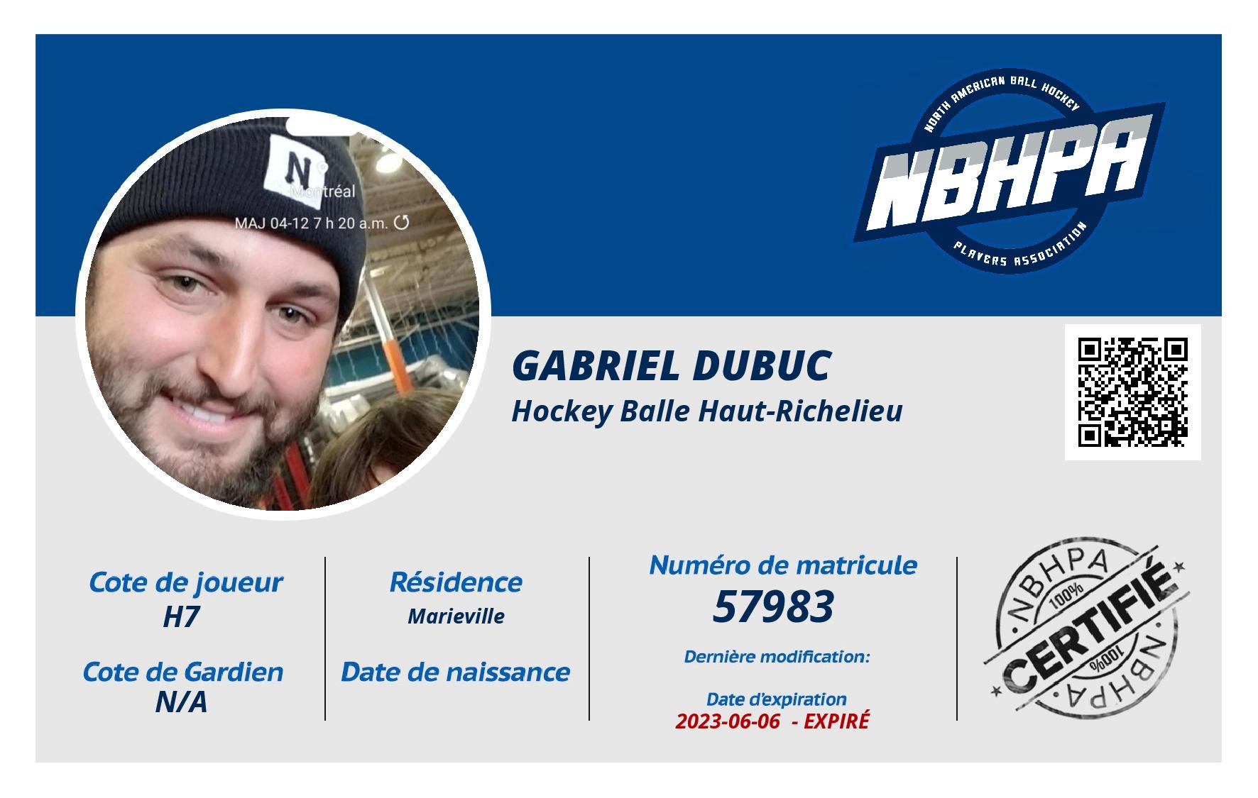 Gabriel Dubuc