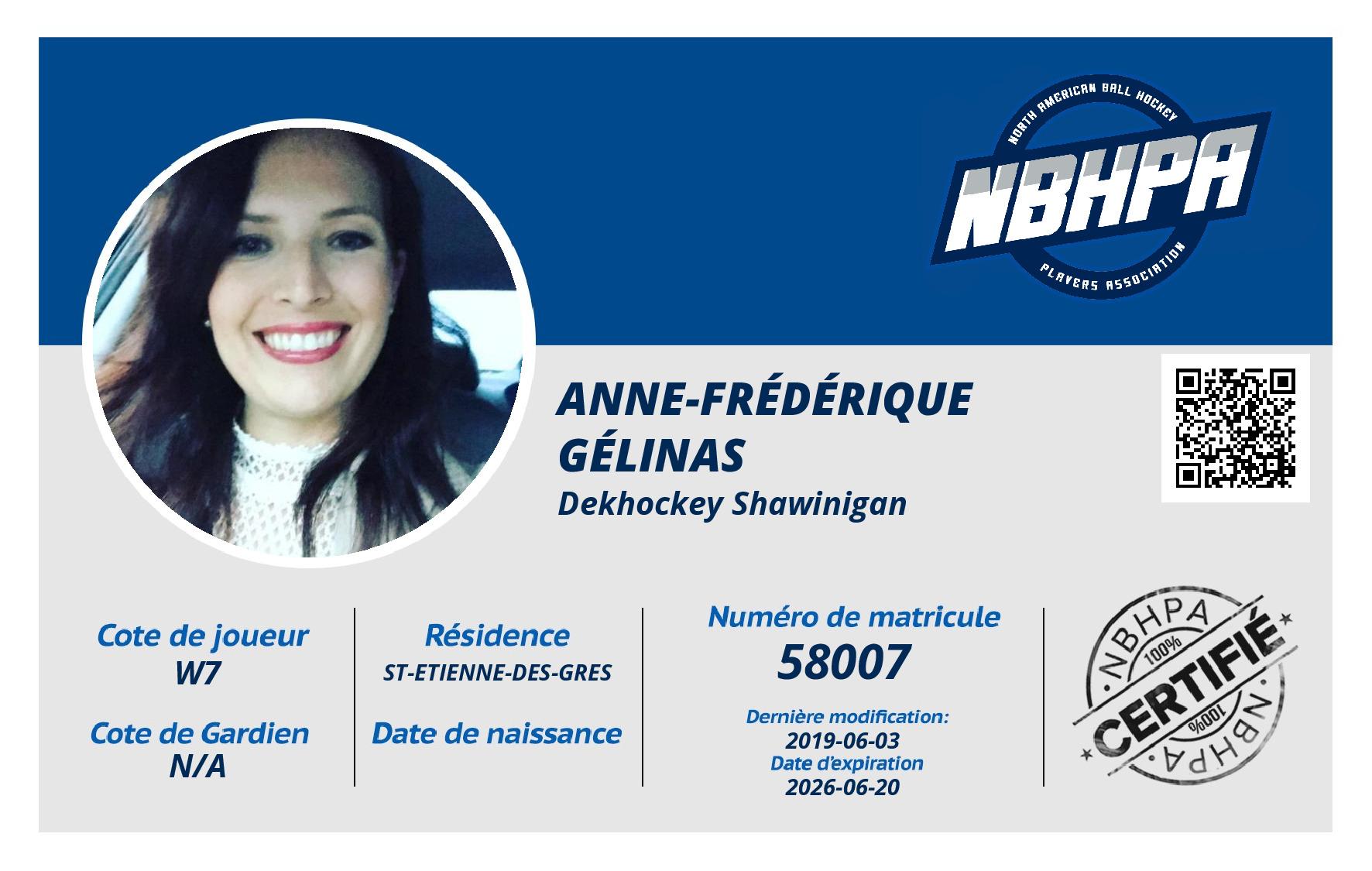 Anne-Frédérique Gélinas