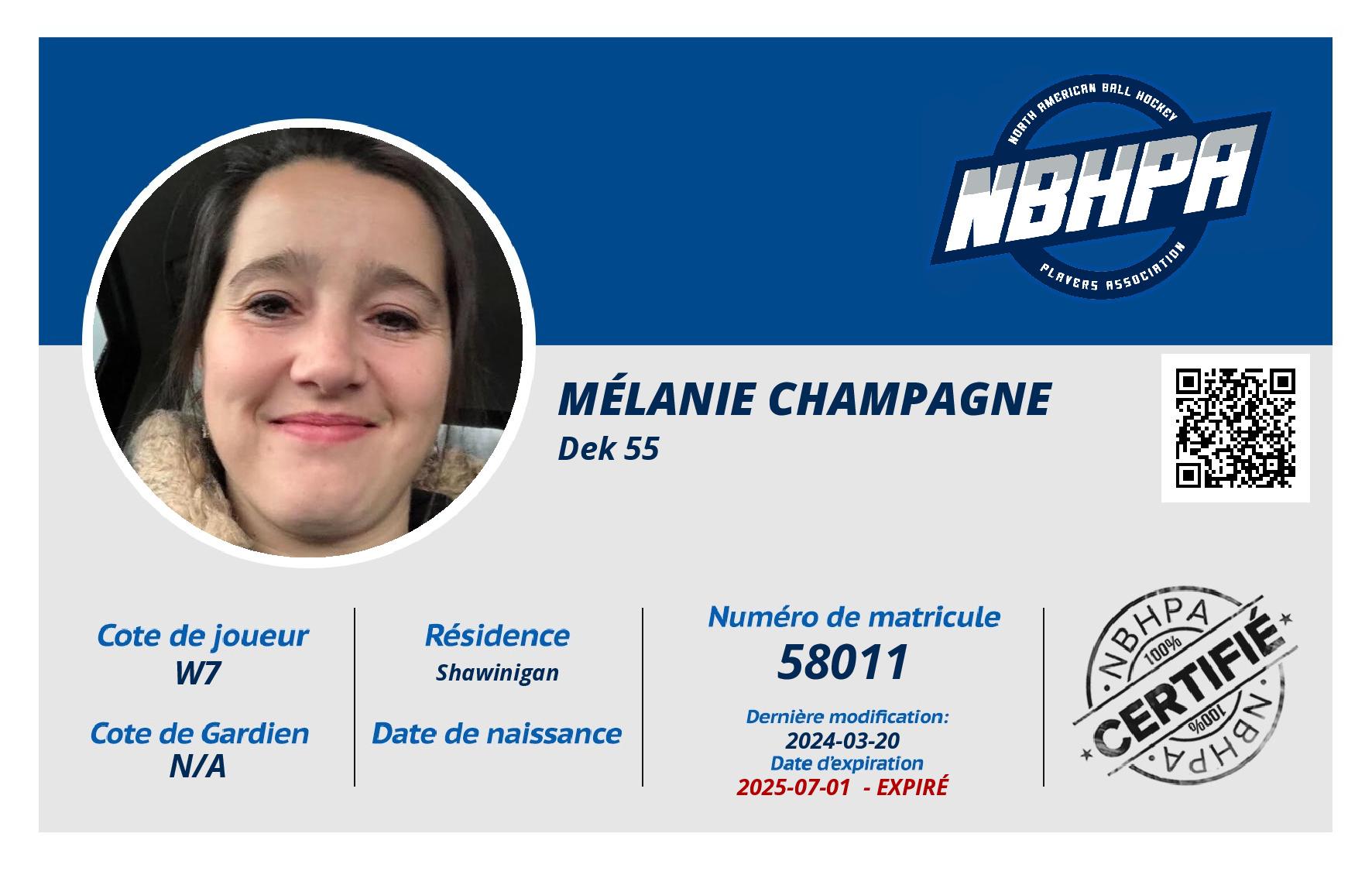 Mélanie Champagne