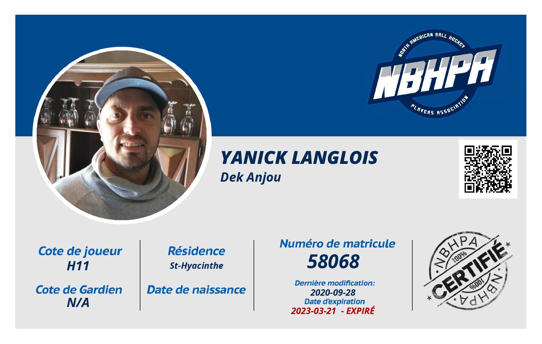 Yanick Langlois