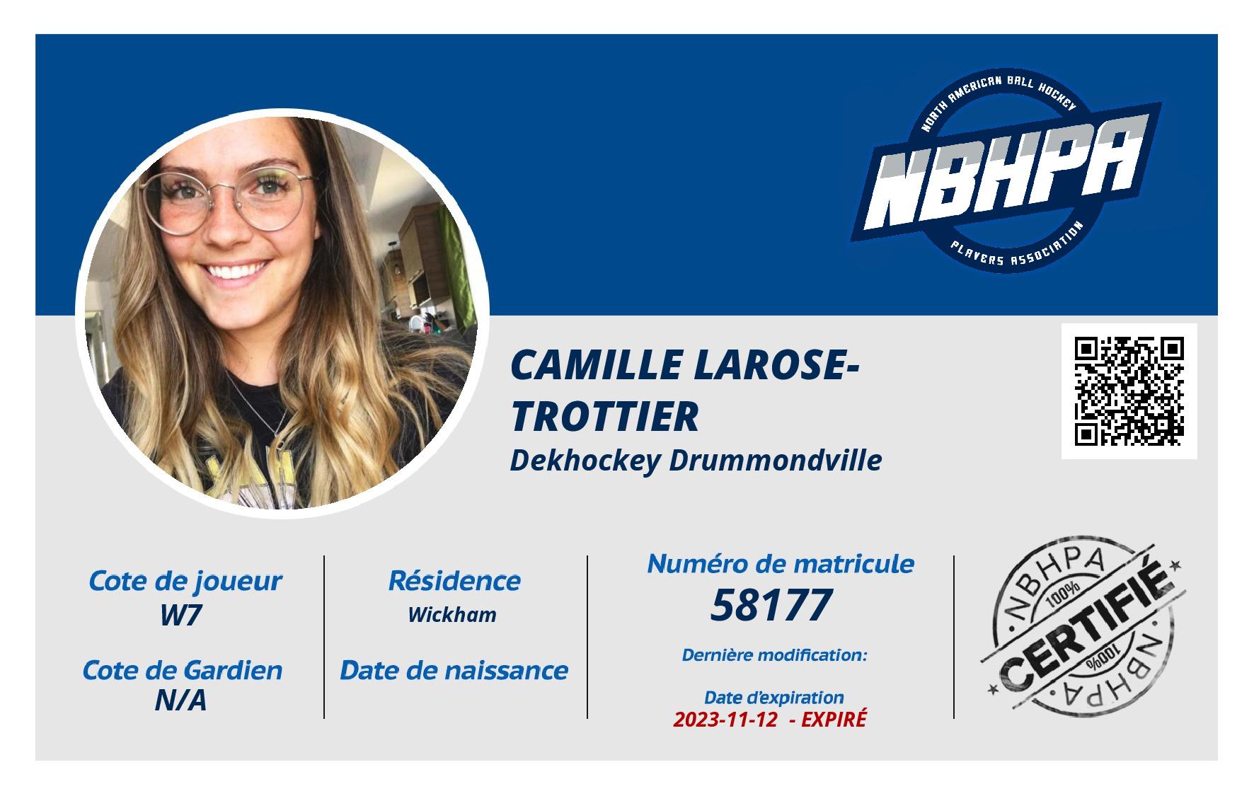 Camille Larose-Trottier