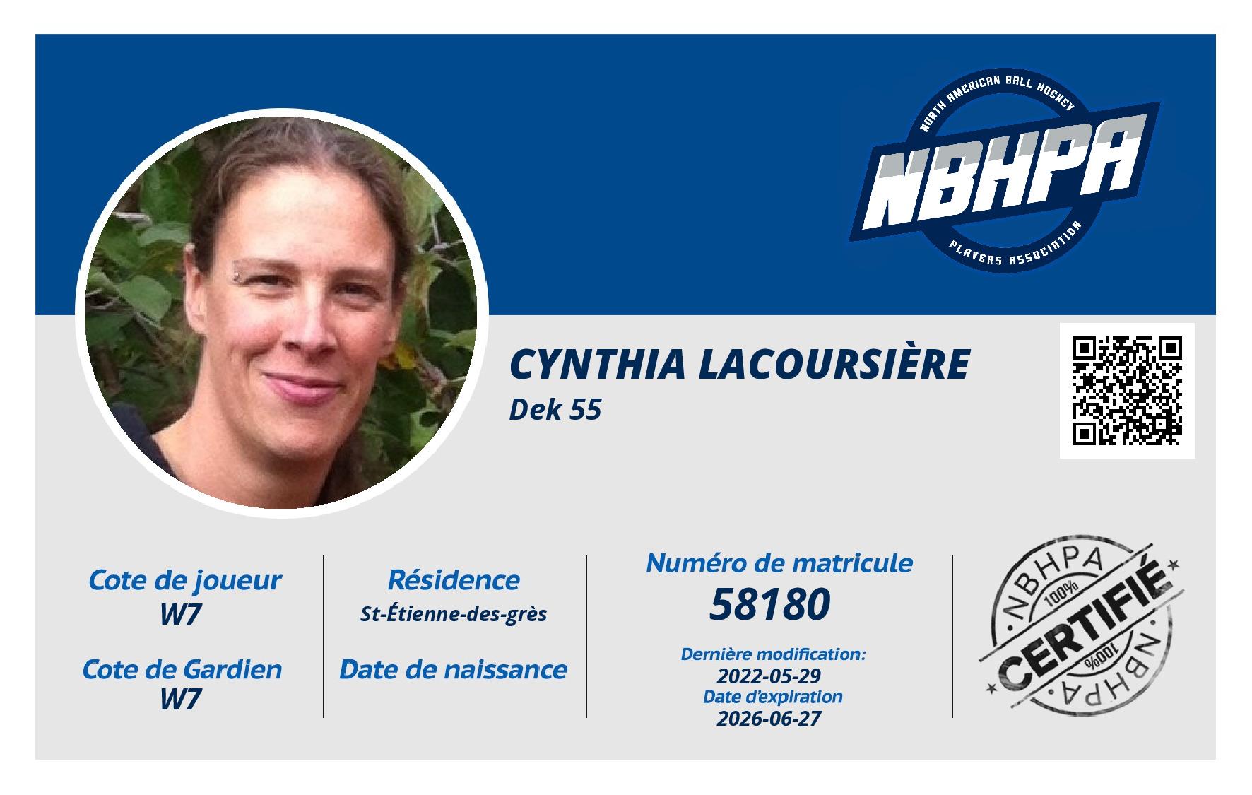 Cynthia Lacoursière