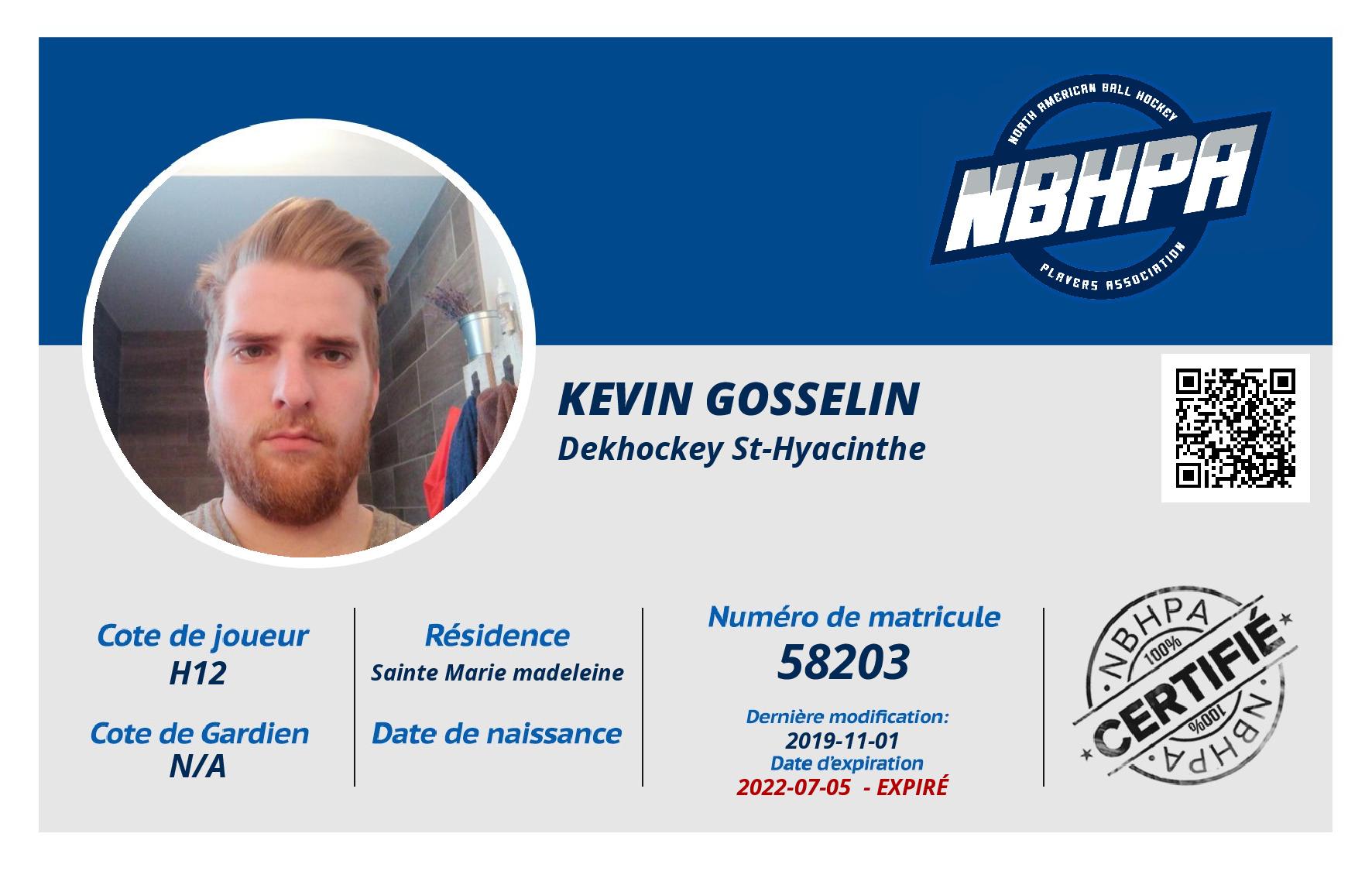 Kevin Gosselin