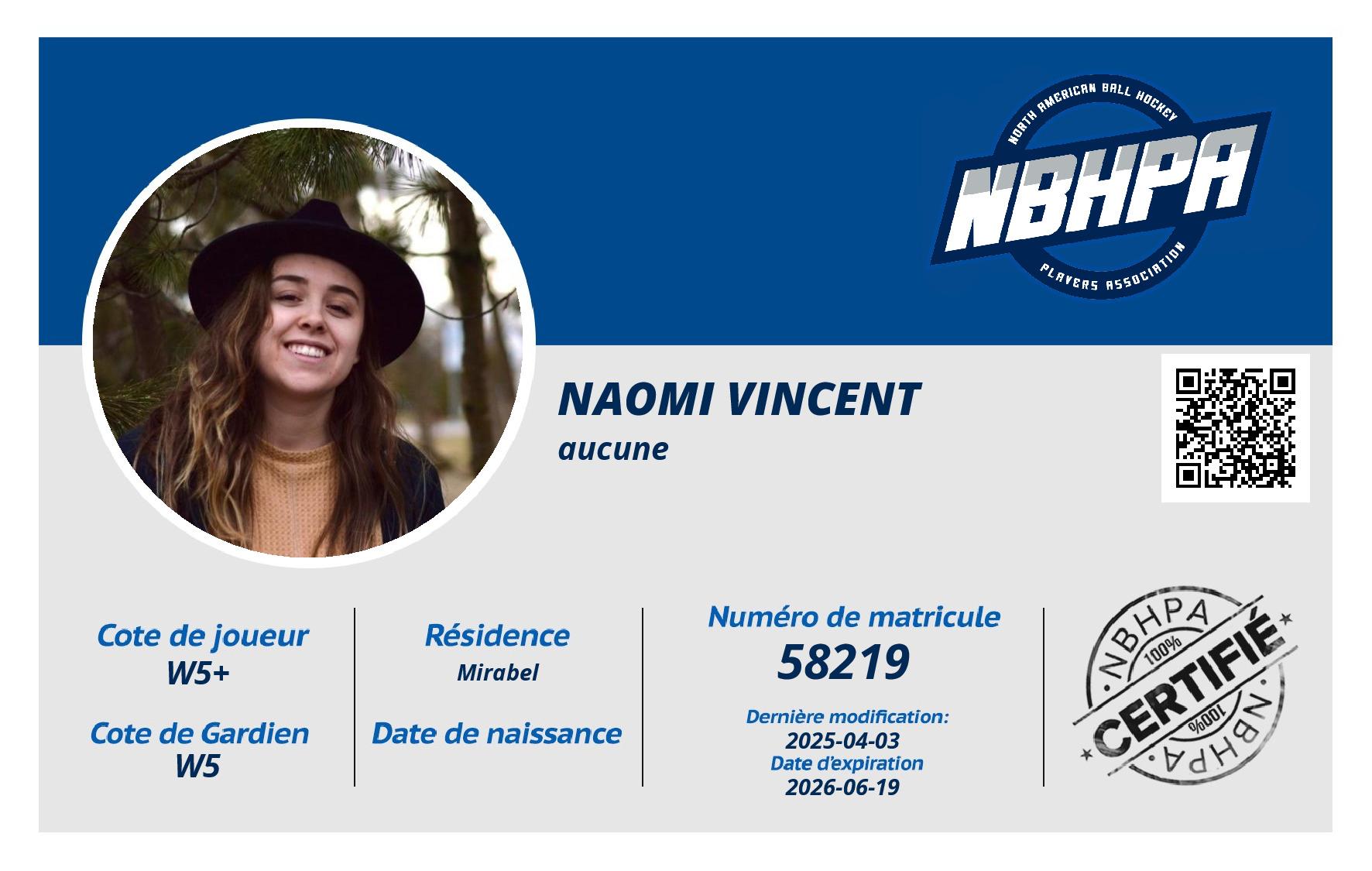 Naomi Vincent