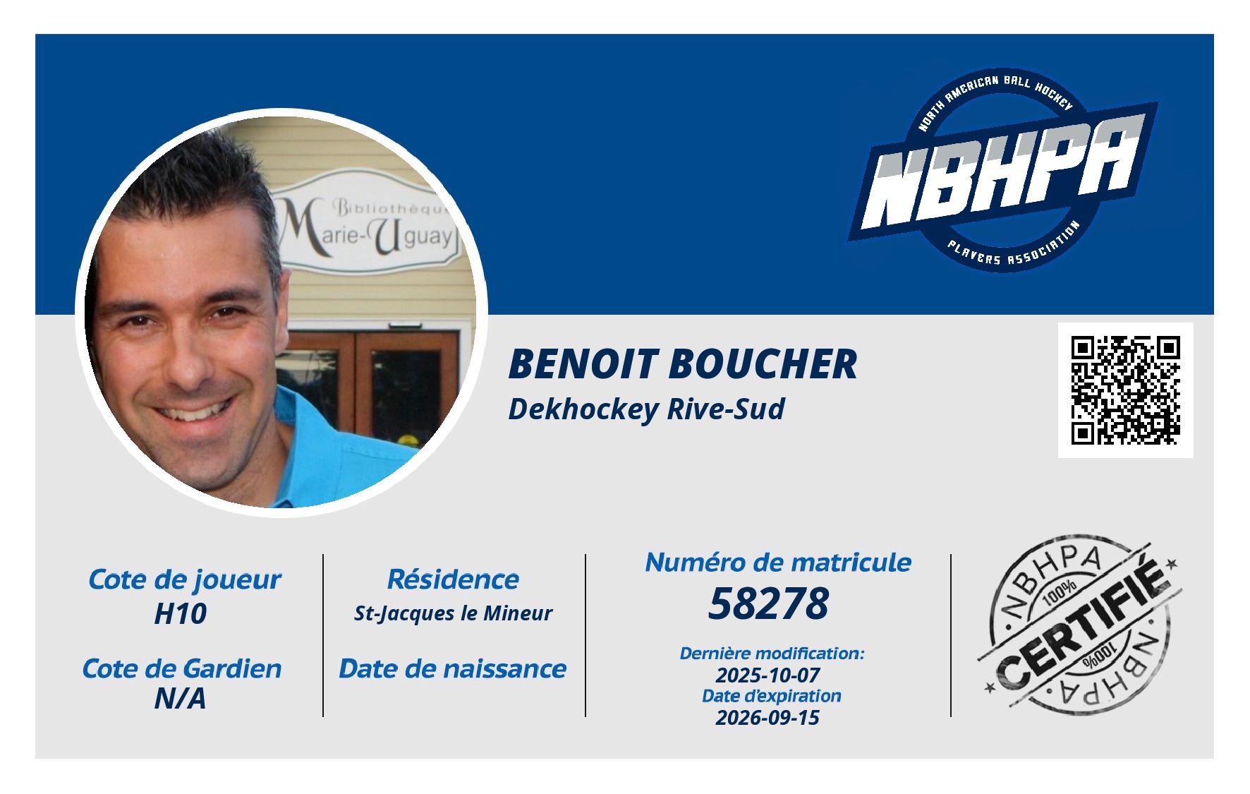 Benoit Boucher