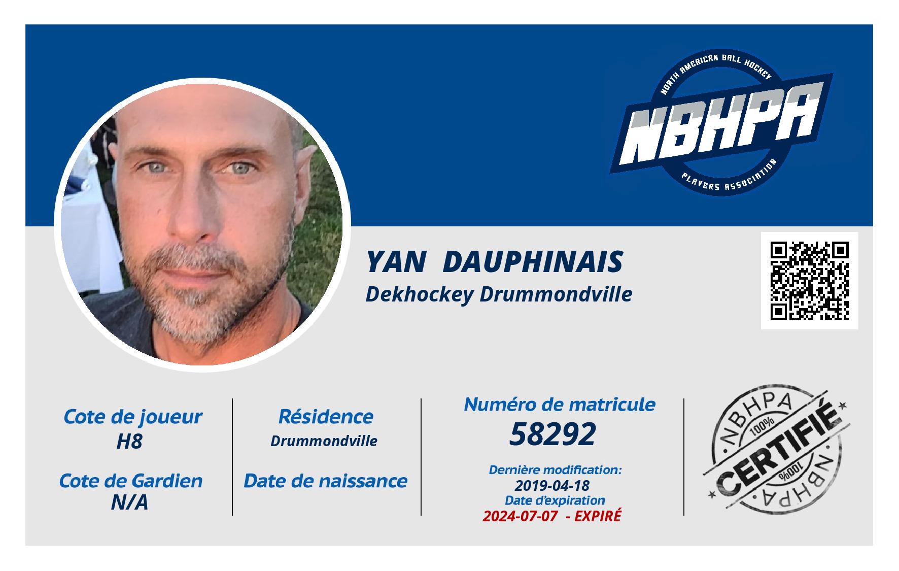 Yan  Dauphinais 