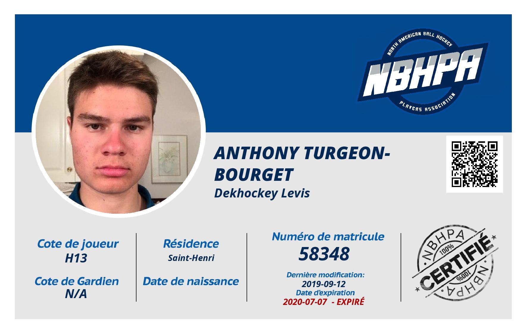 Anthony Turgeon-Bourget