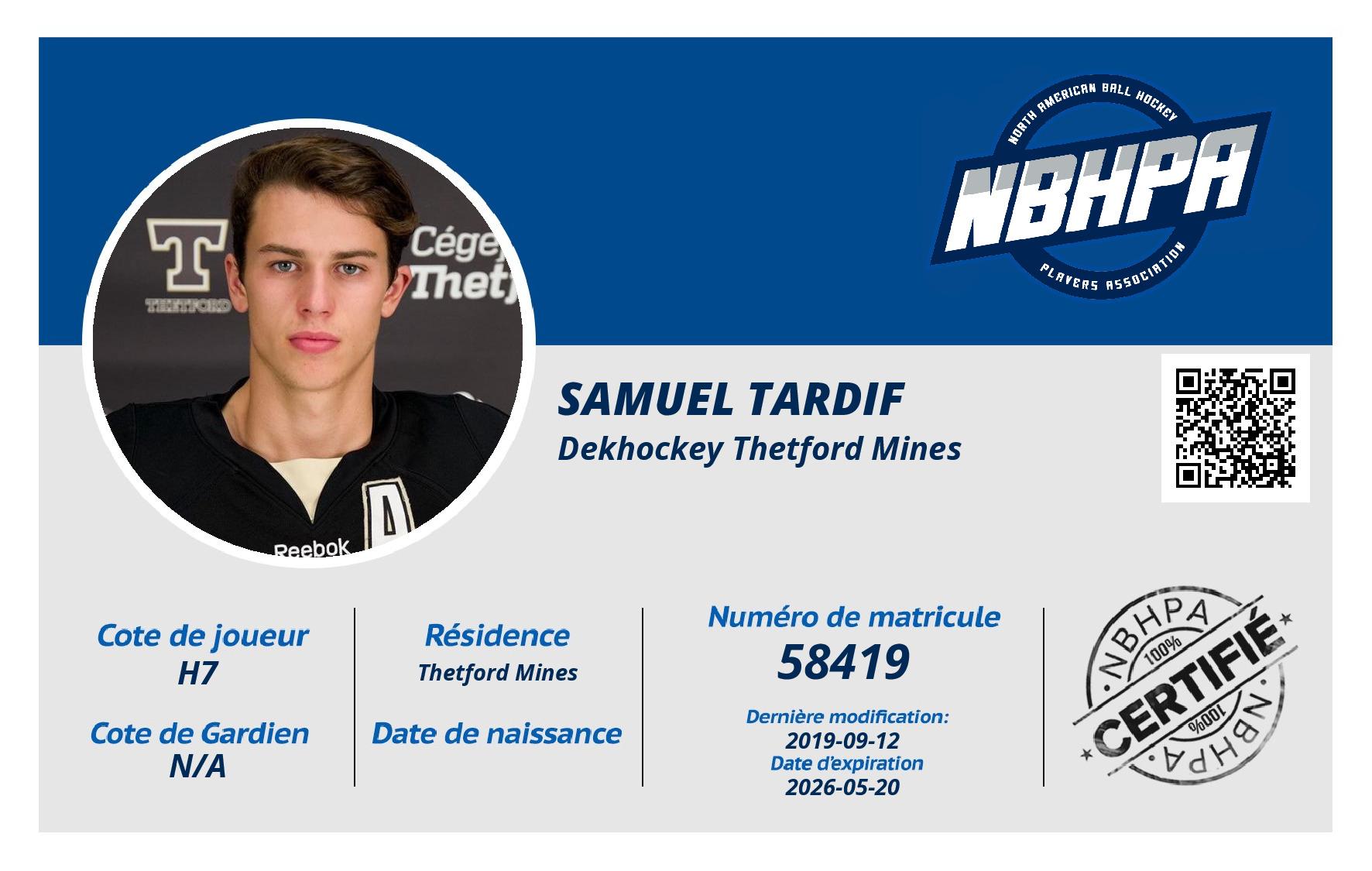 Samuel Tardif