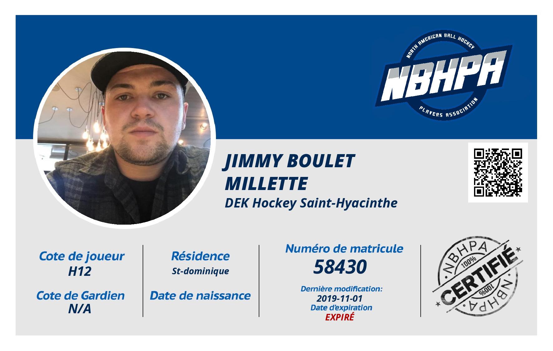 Jimmy Boulet Millette