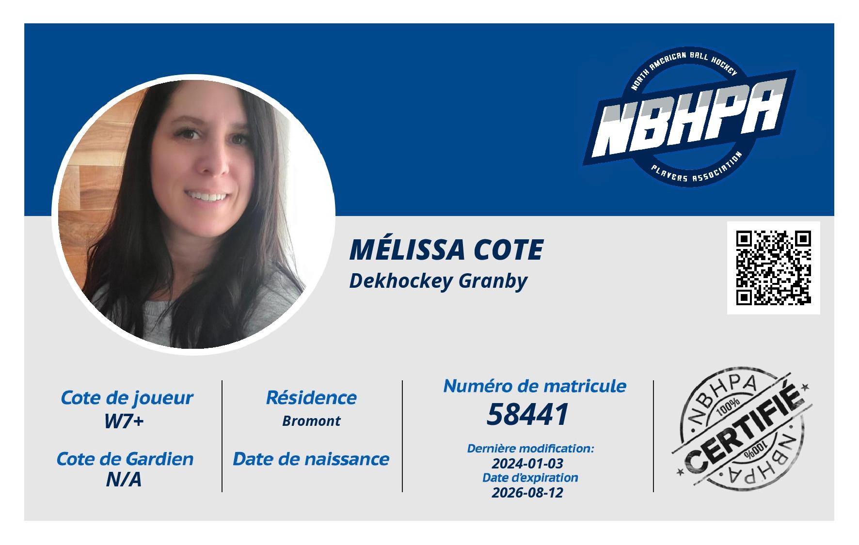 Mélissa Cote