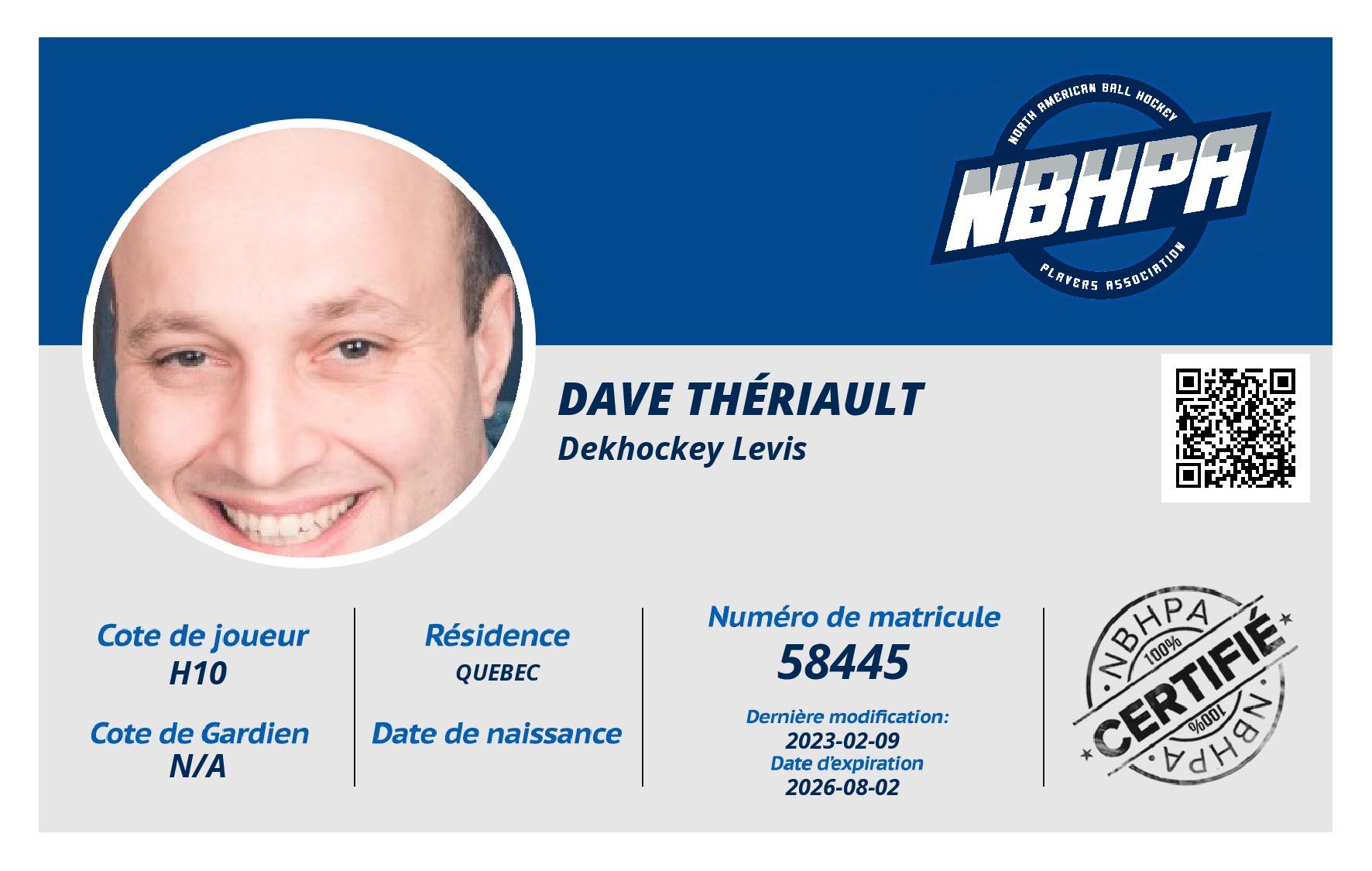 Dave Thériault