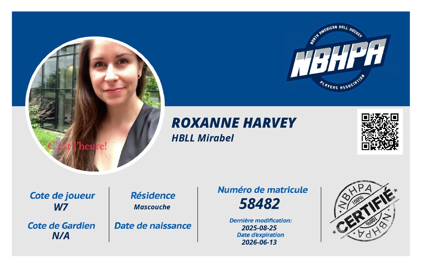 Roxanne Harvey