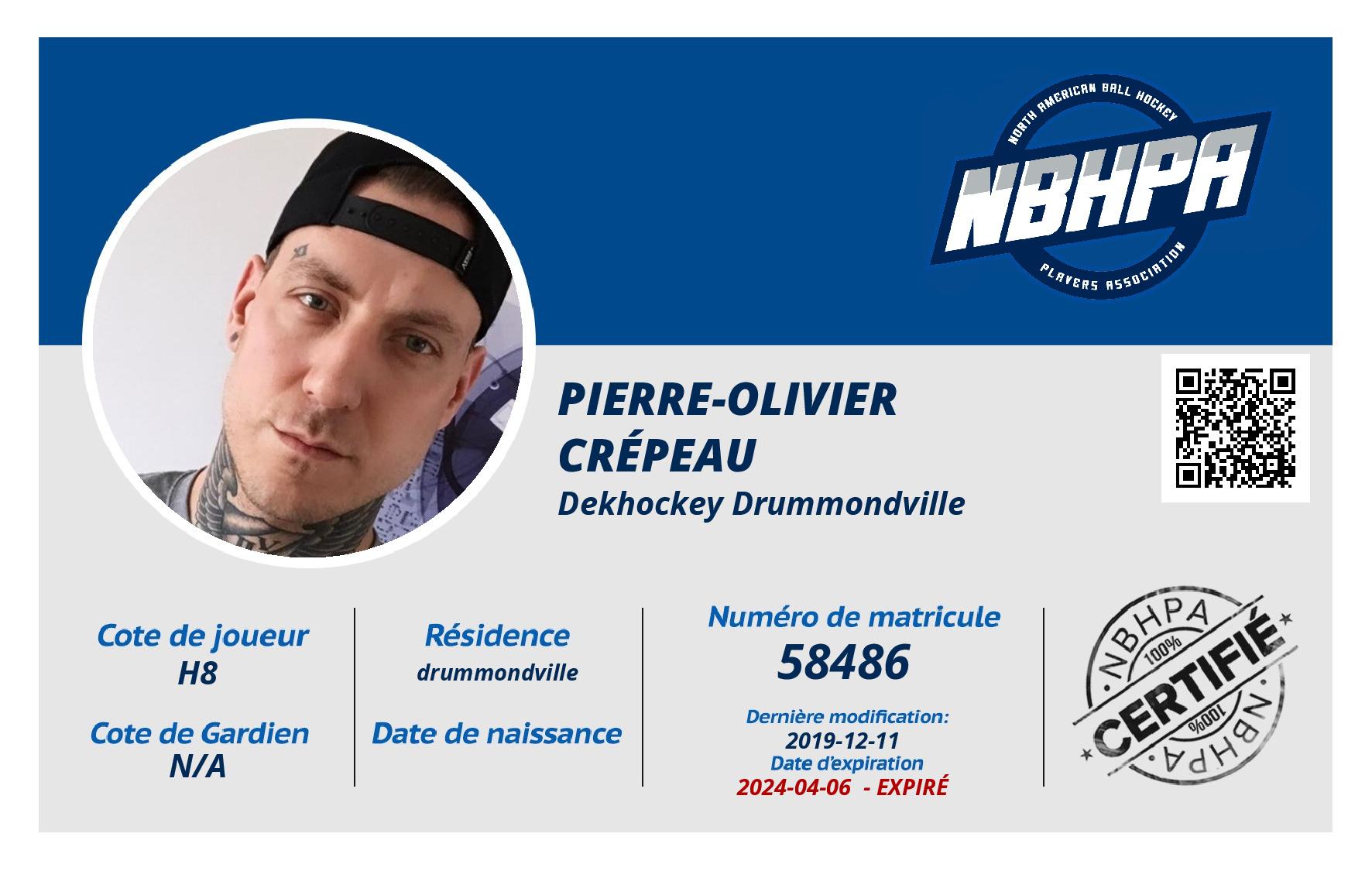 Pierre-Olivier Crépeau