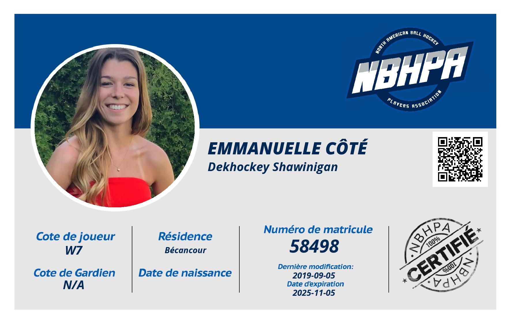 Emmanuelle Côté