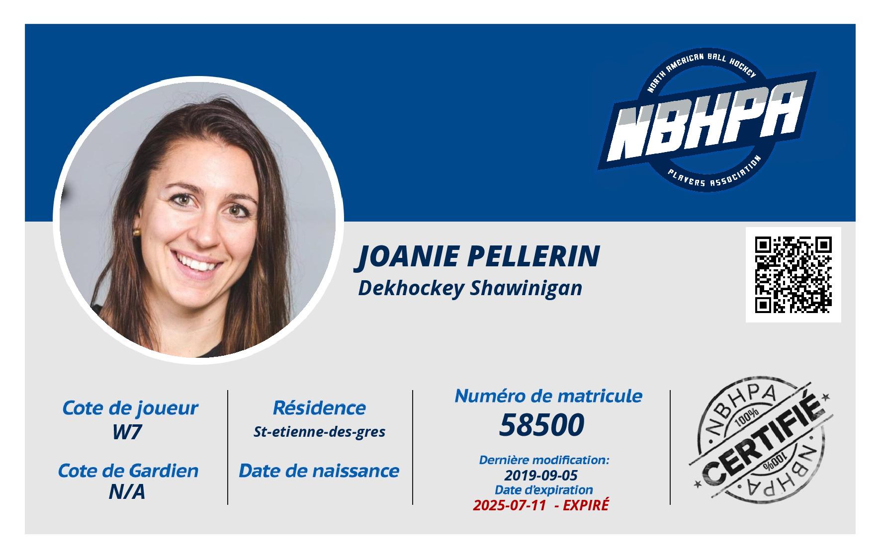 Joanie Pellerin