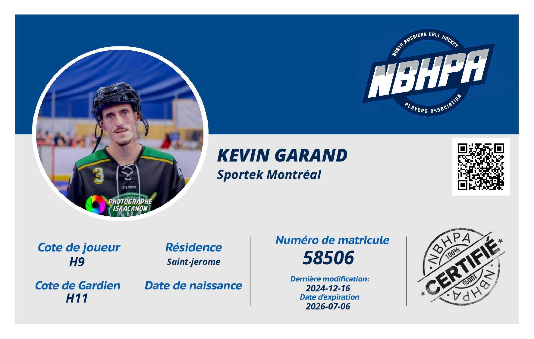 Kevin Garand