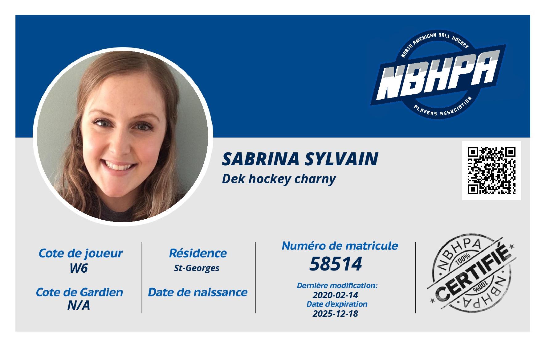 Sabrina Sylvain
