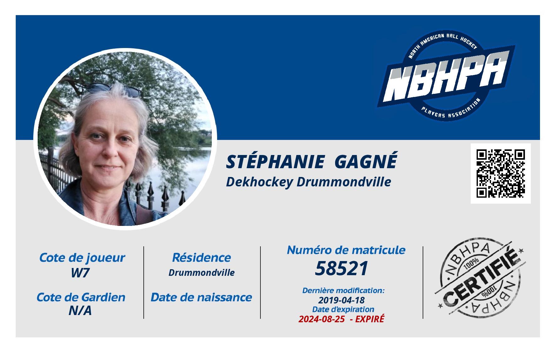 Stéphanie  Gagné 