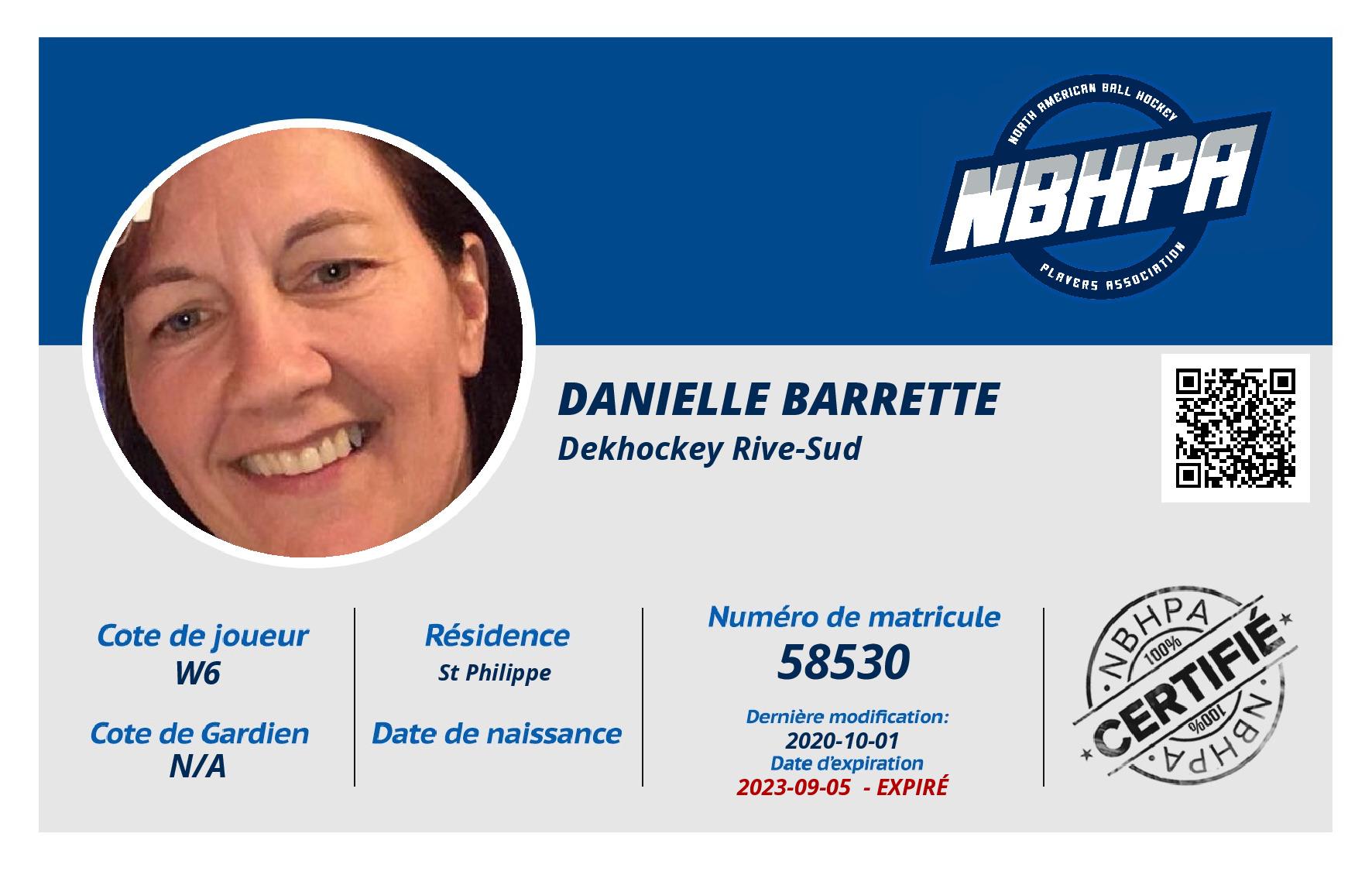Danielle Barrette