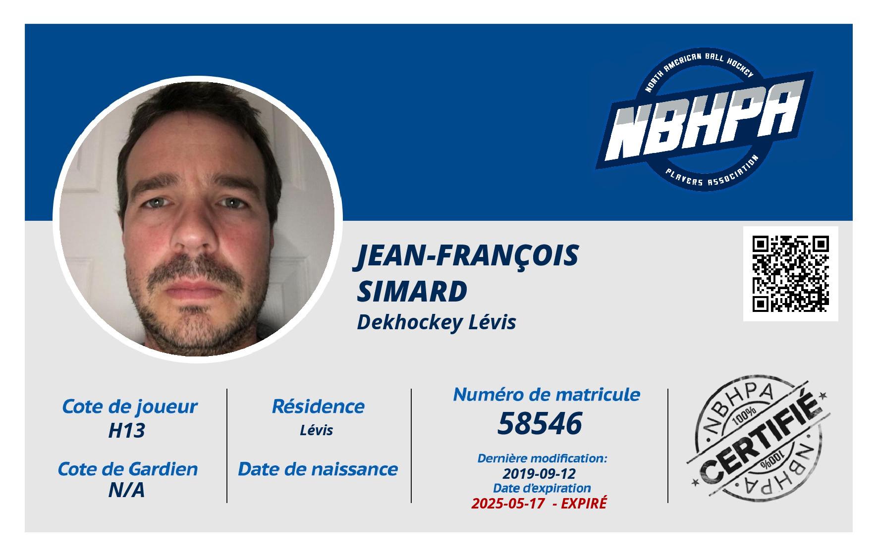 Jean-François  Simard