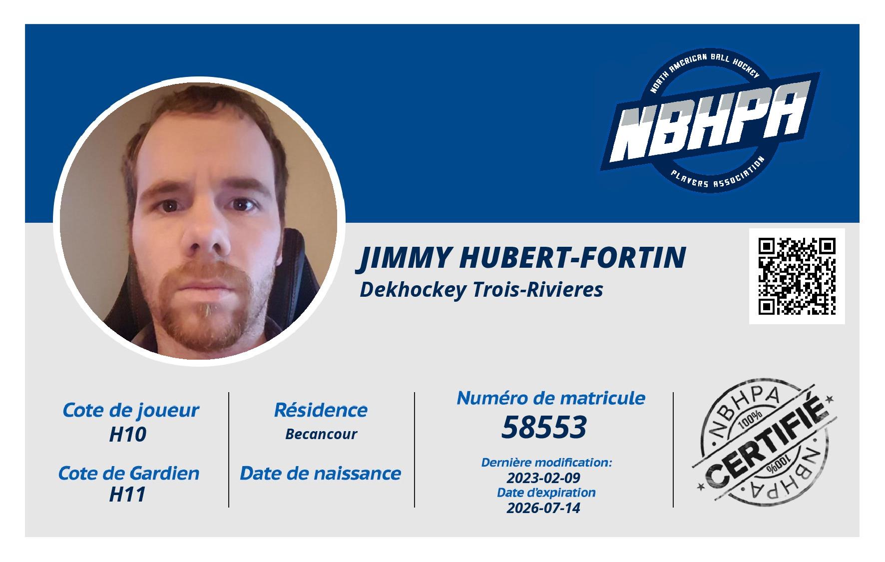 Jimmy Hubert-Fortin
