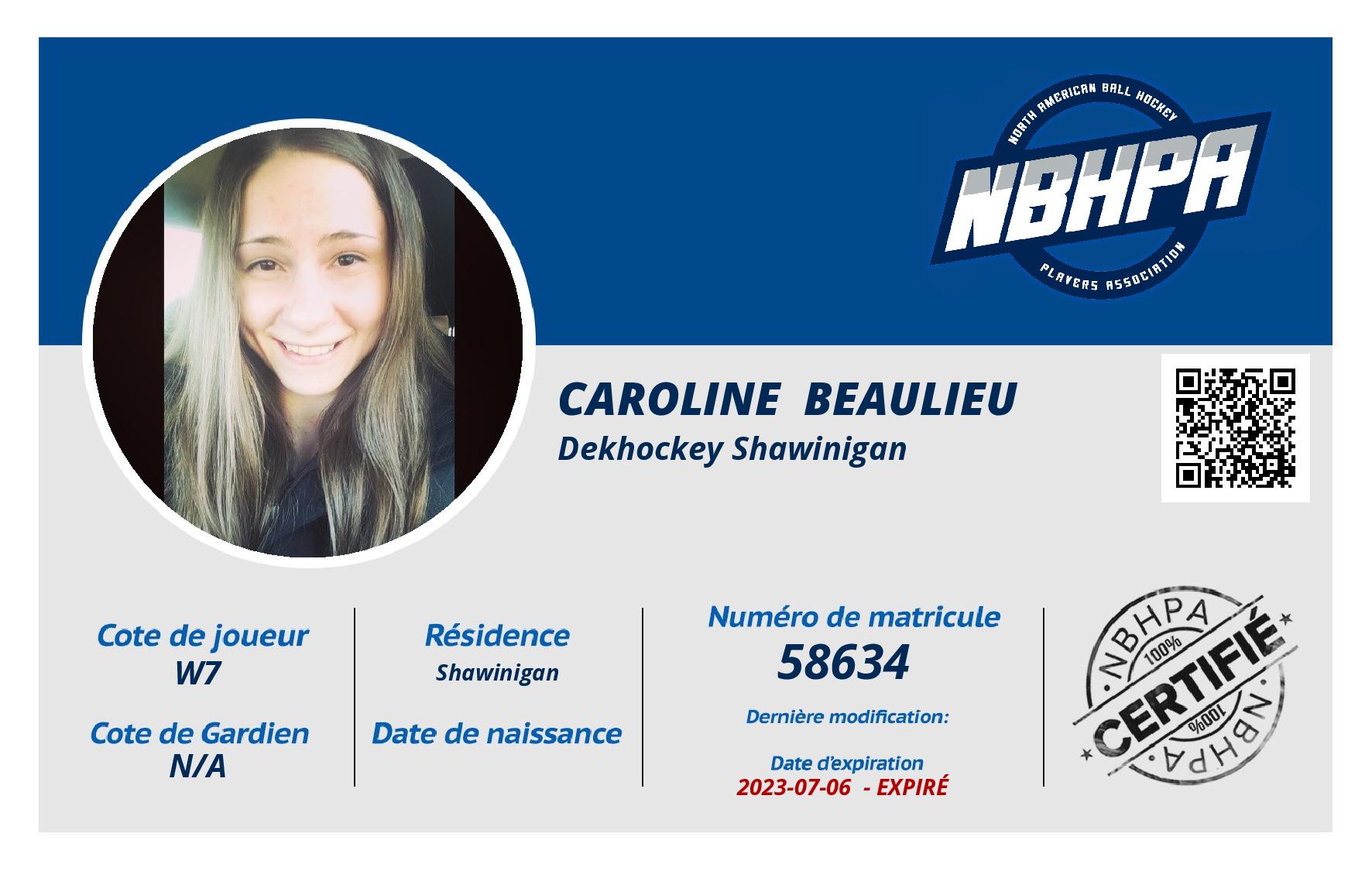 Caroline  Beaulieu