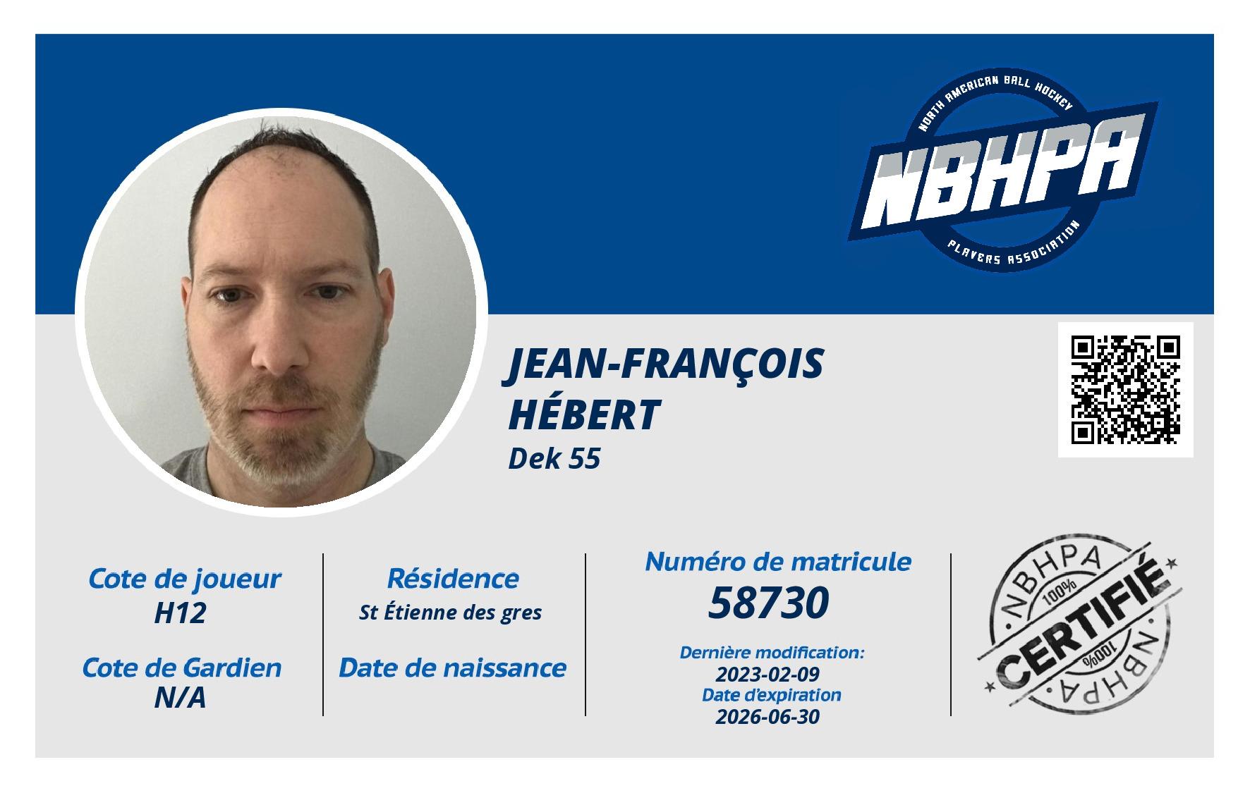 Jean-François  Hébert 