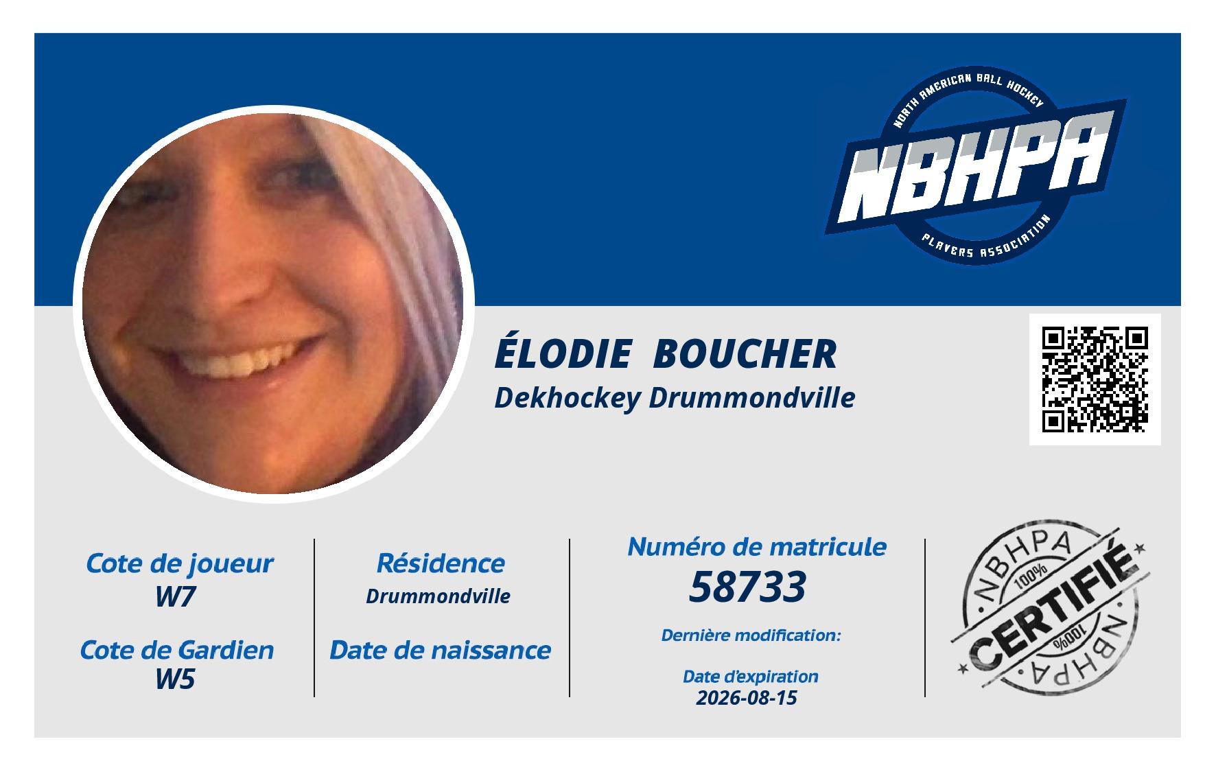 Élodie  Boucher