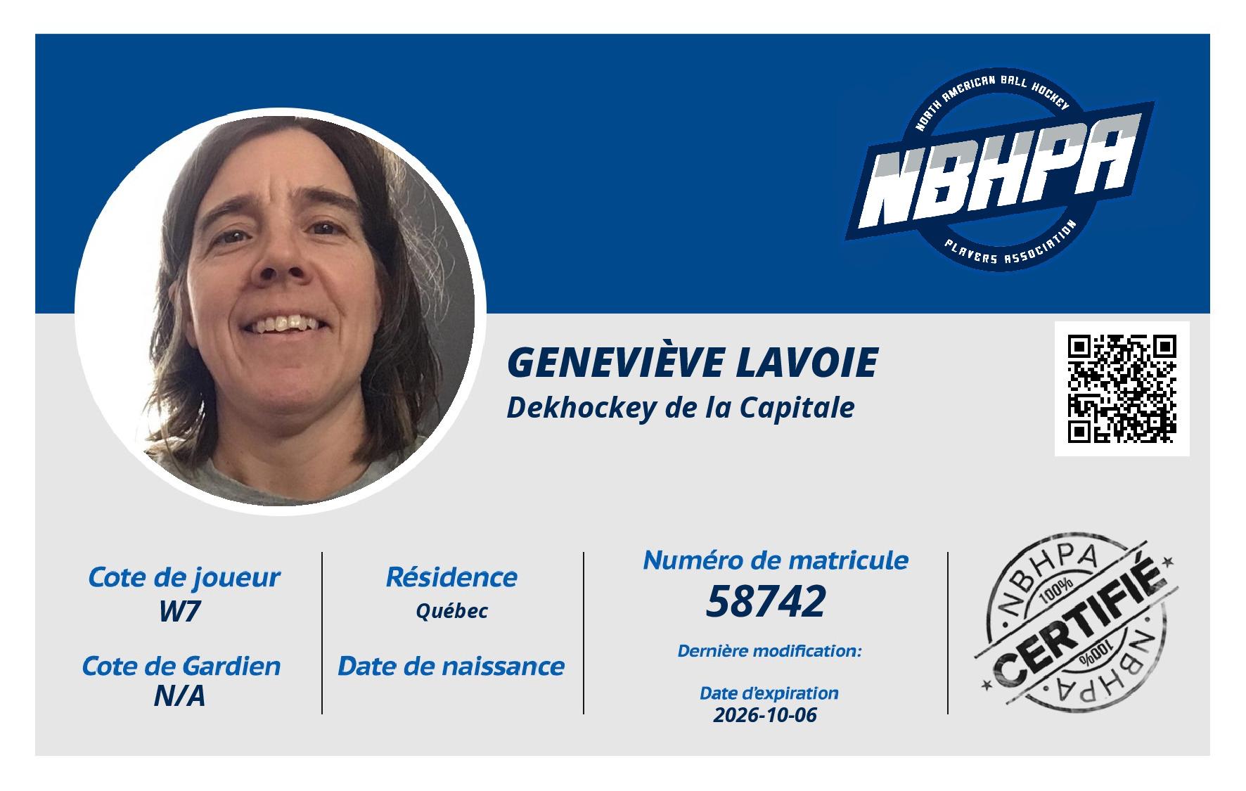Geneviève Lavoie