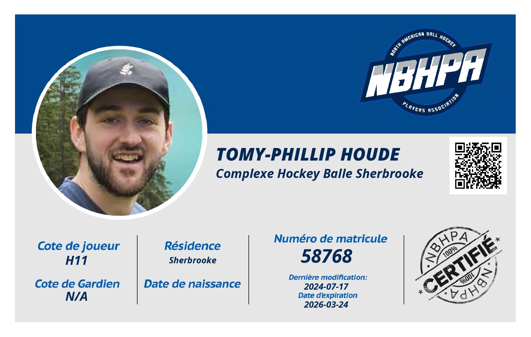 Tomy-Phillip Houde