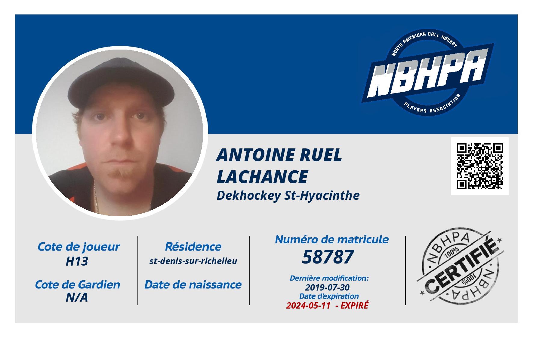 Antoine Ruel Lachance