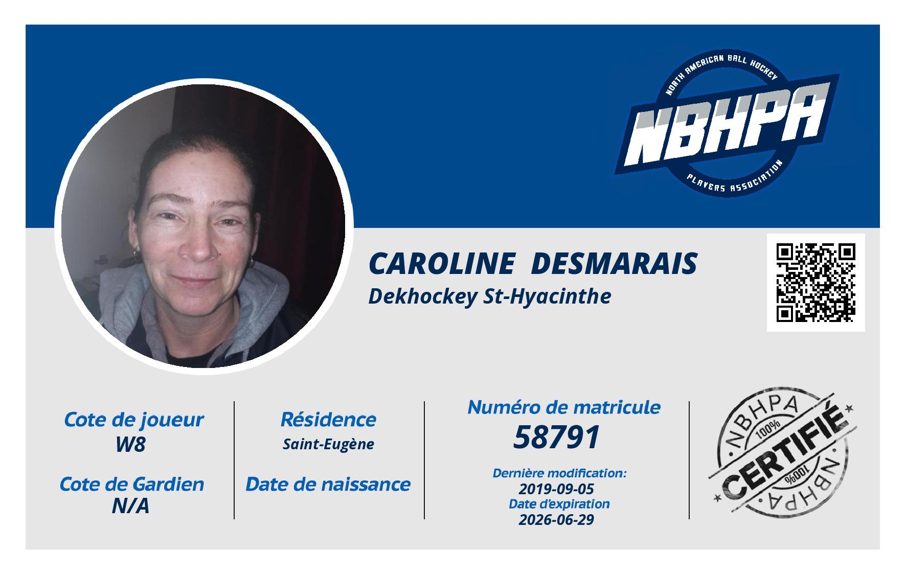 Caroline  Desmarais 