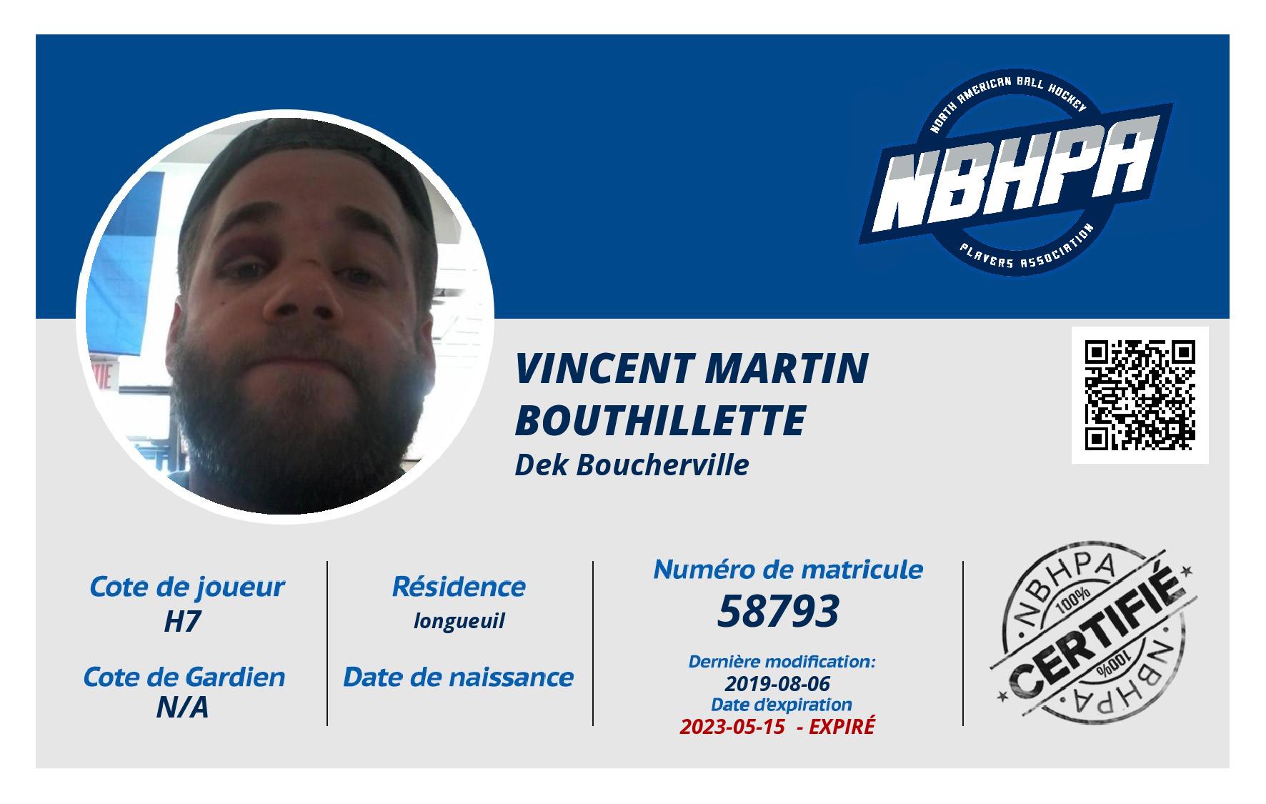 Vincent Martin Bouthillette