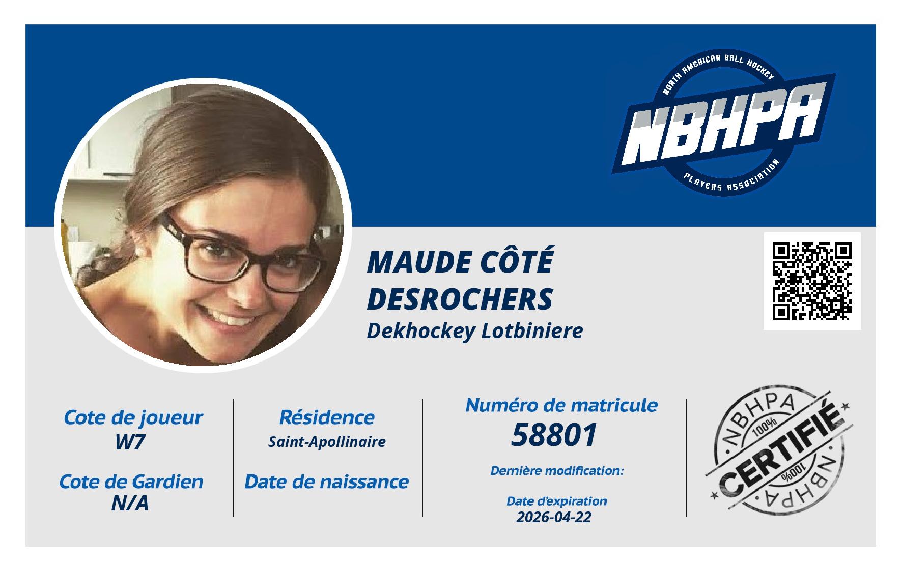 Maude Côté Desrochers 
