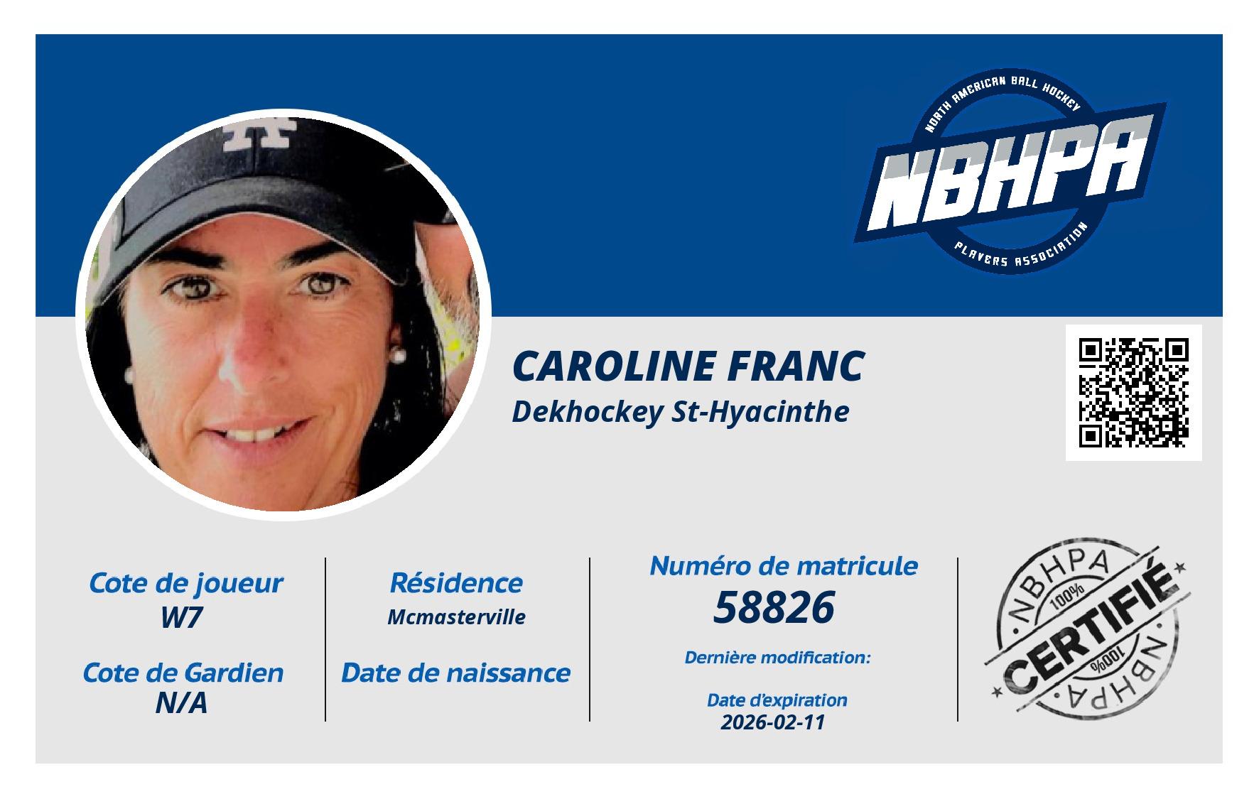 Caroline Franc