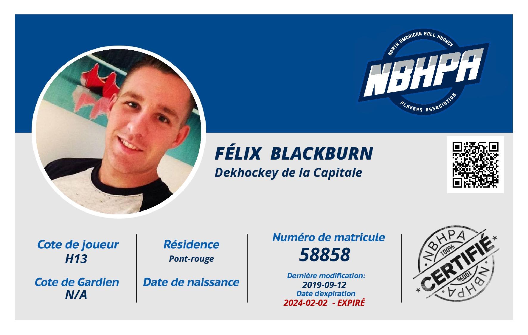 Félix  Blackburn