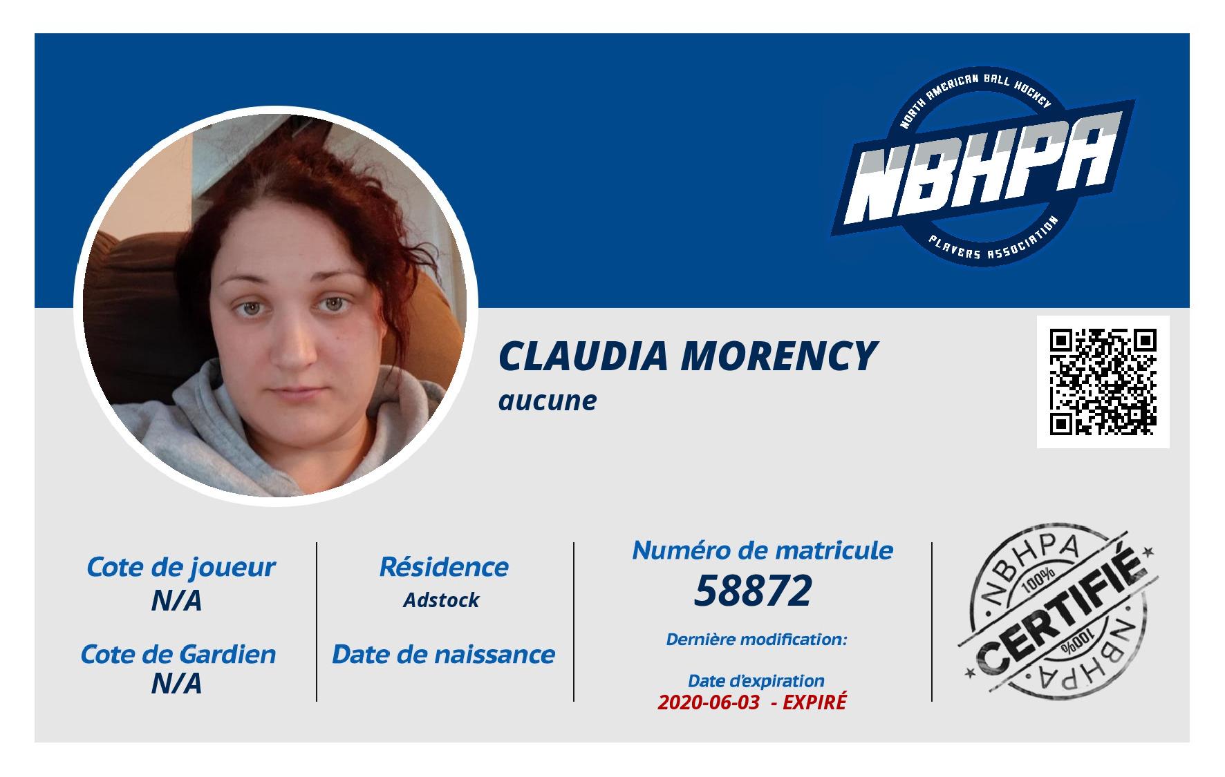 Claudia Morency 