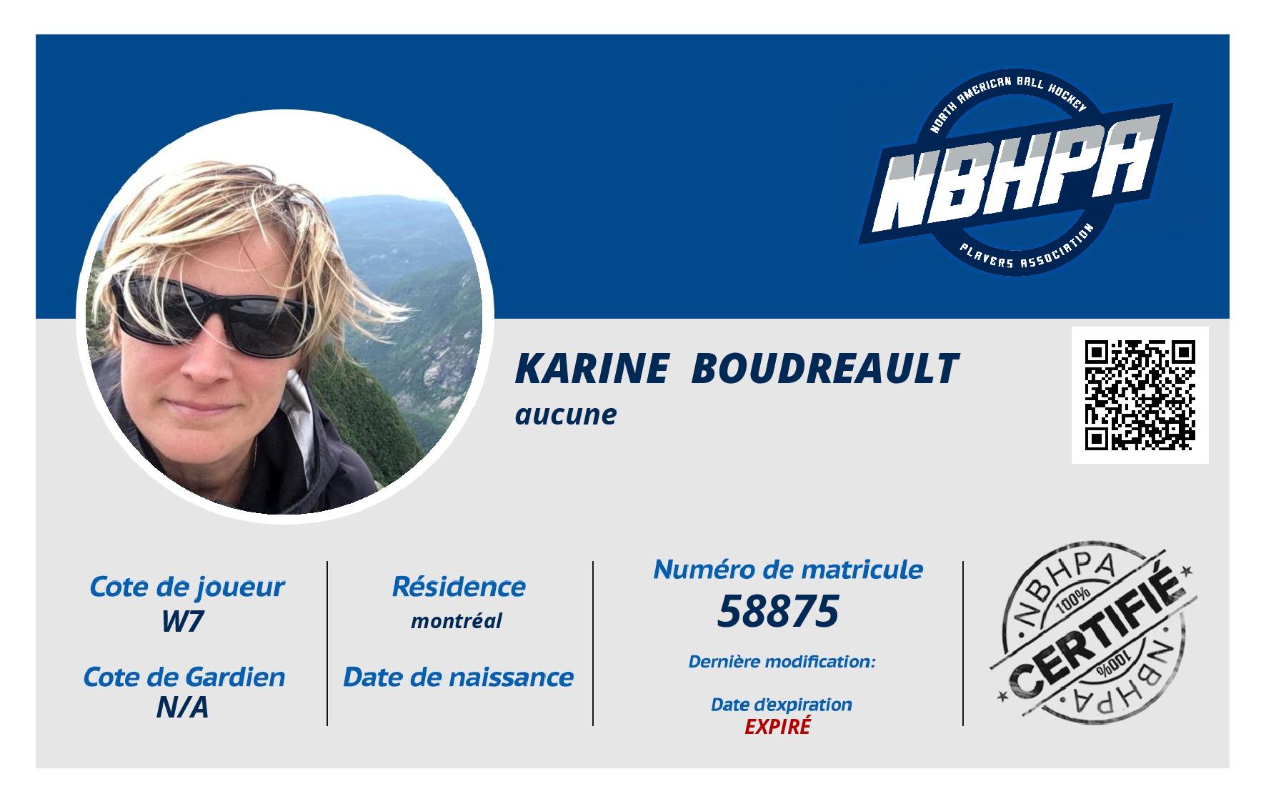 Karine  Boudreault 