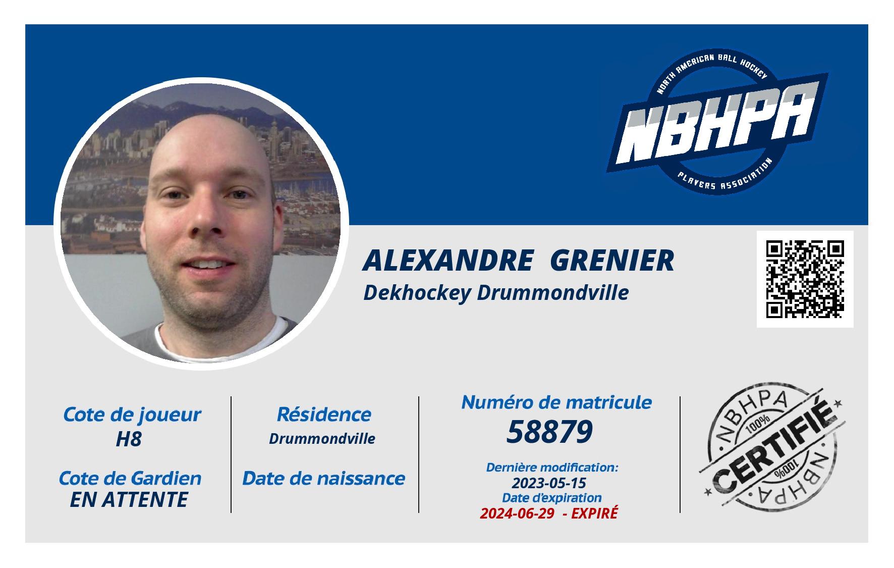 Alexandre  Grenier 