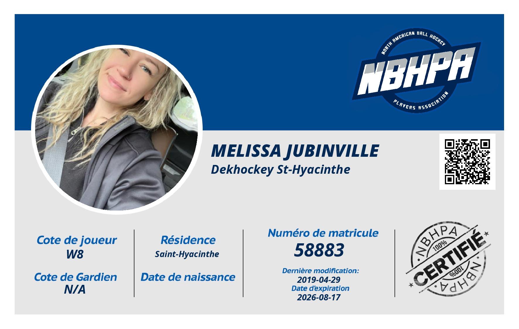 Melissa Jubinville