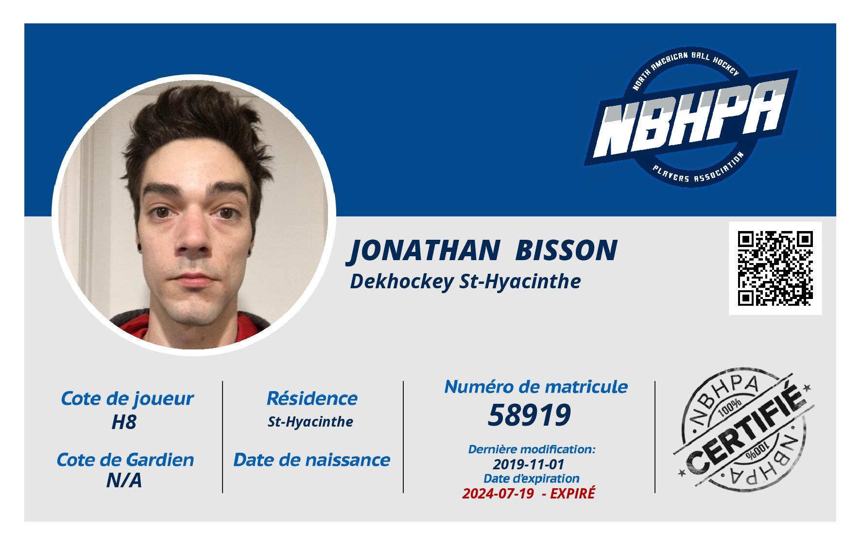 Jonathan  Bisson