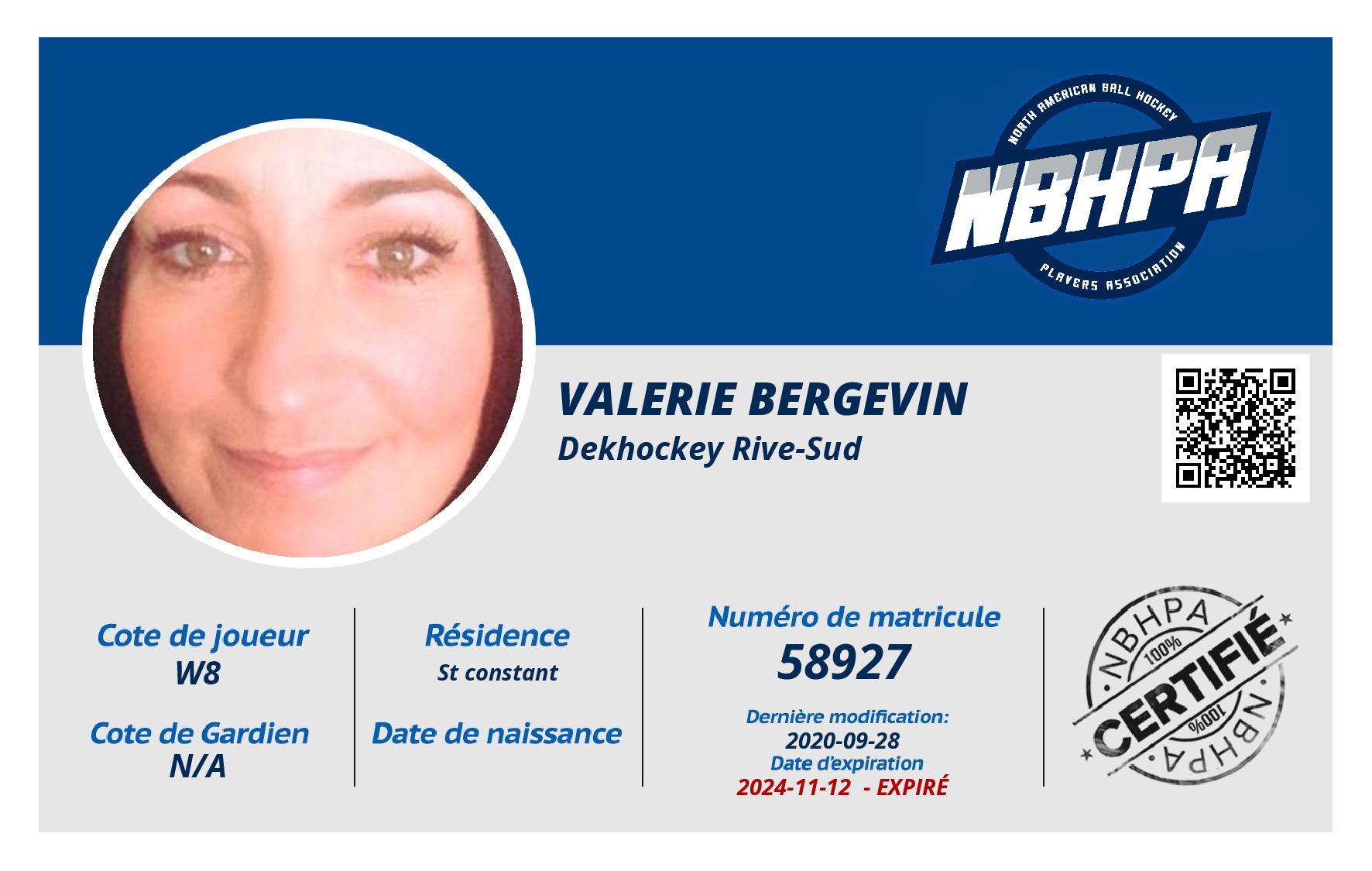 Valerie Bergevin