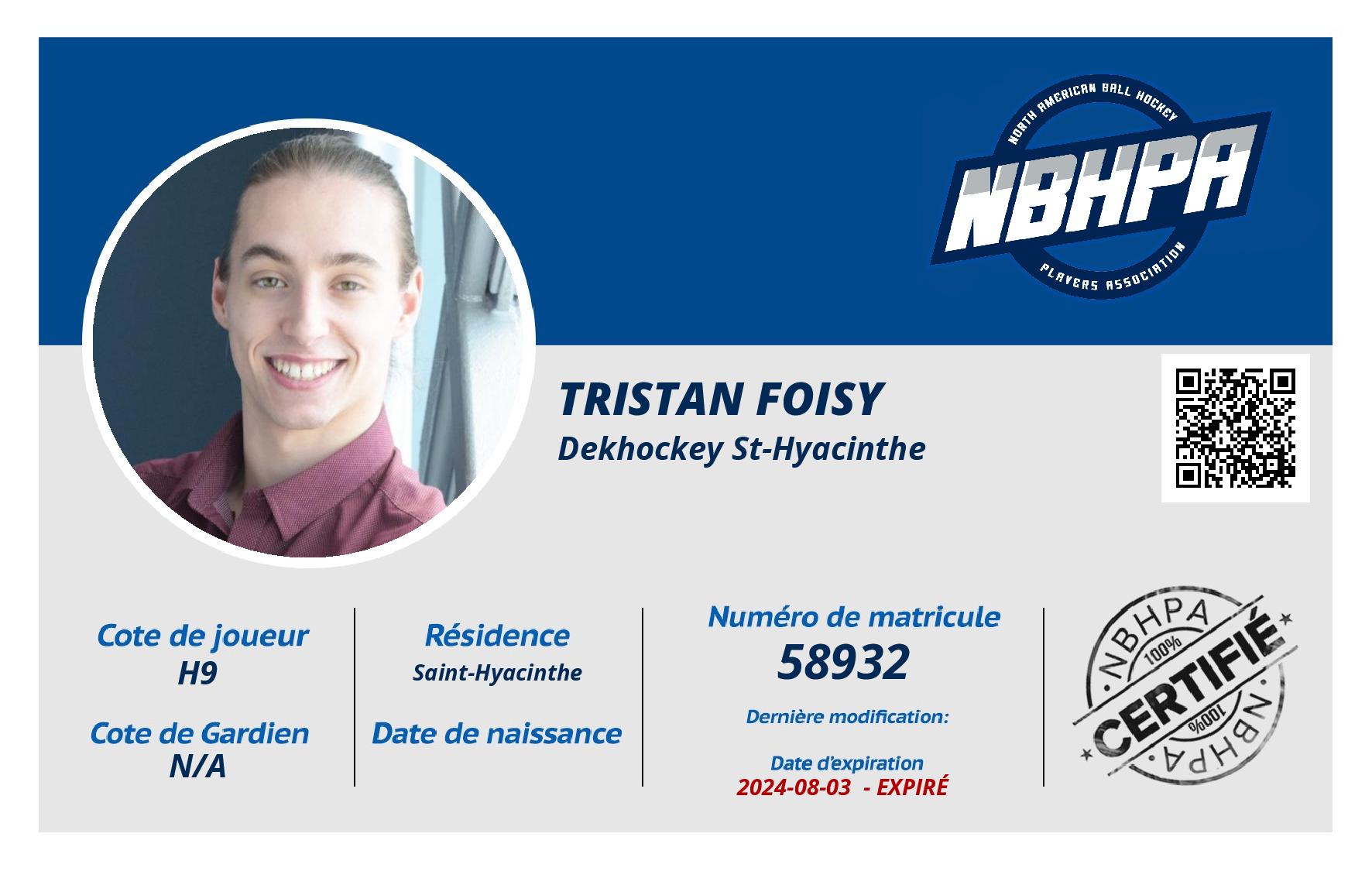 Tristan Foisy