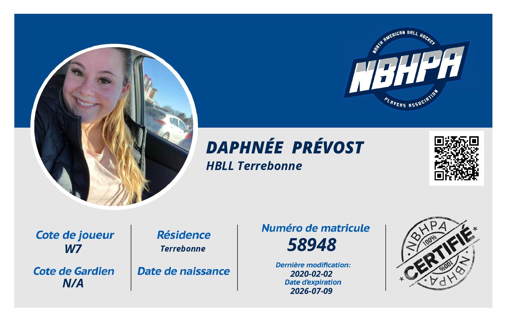 Daphnée  Prévost 