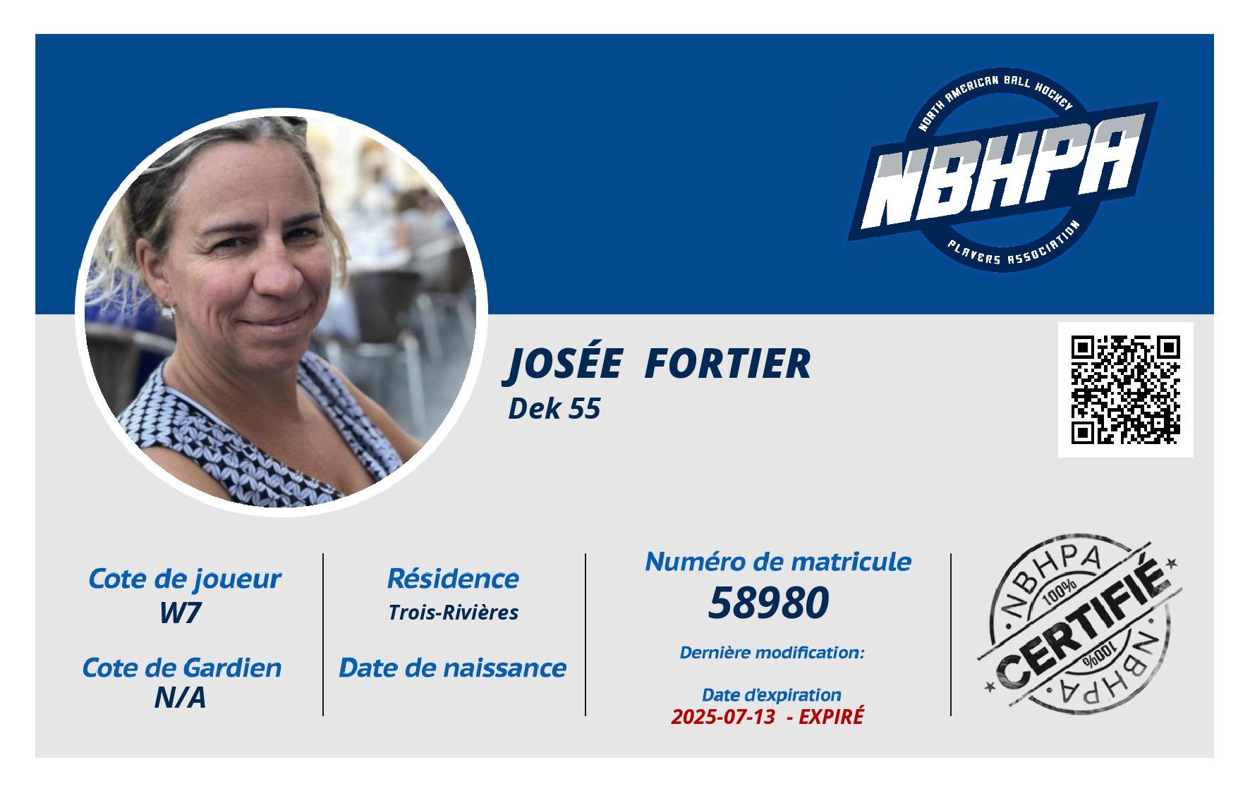 Josée  Fortier
