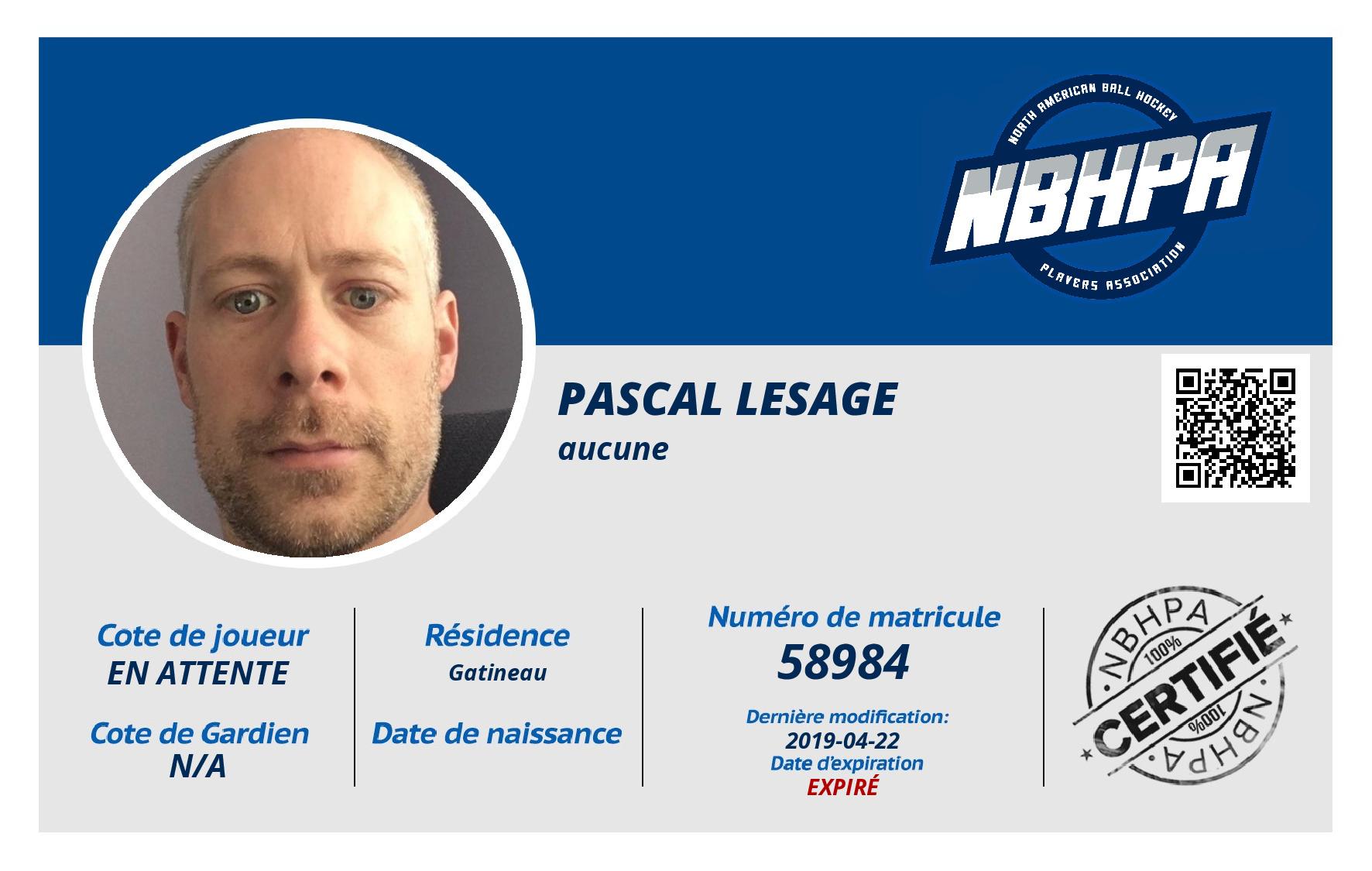 Pascal Lesage